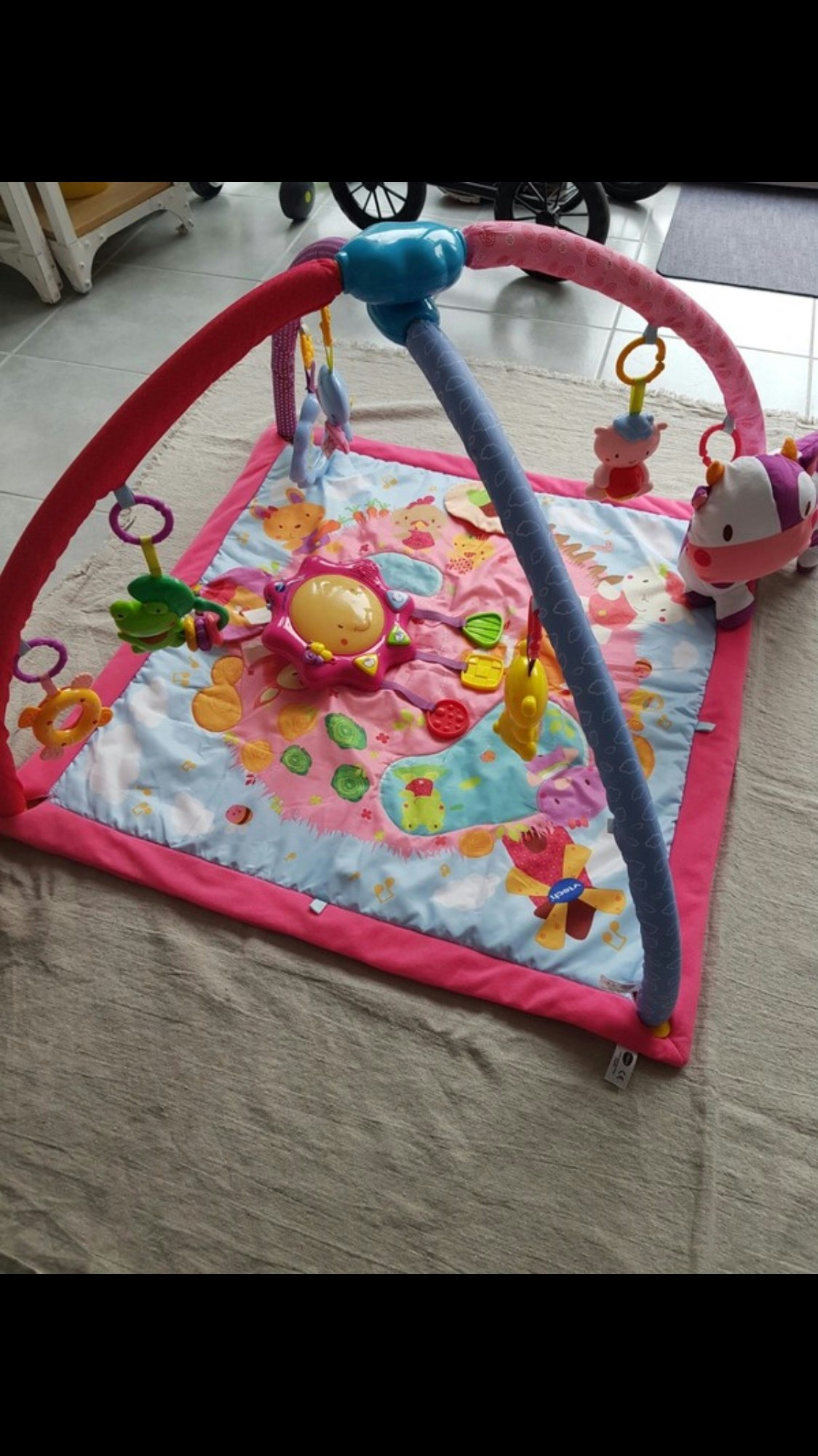 Tapis d’éveil VTECH rose - photo numéro 2