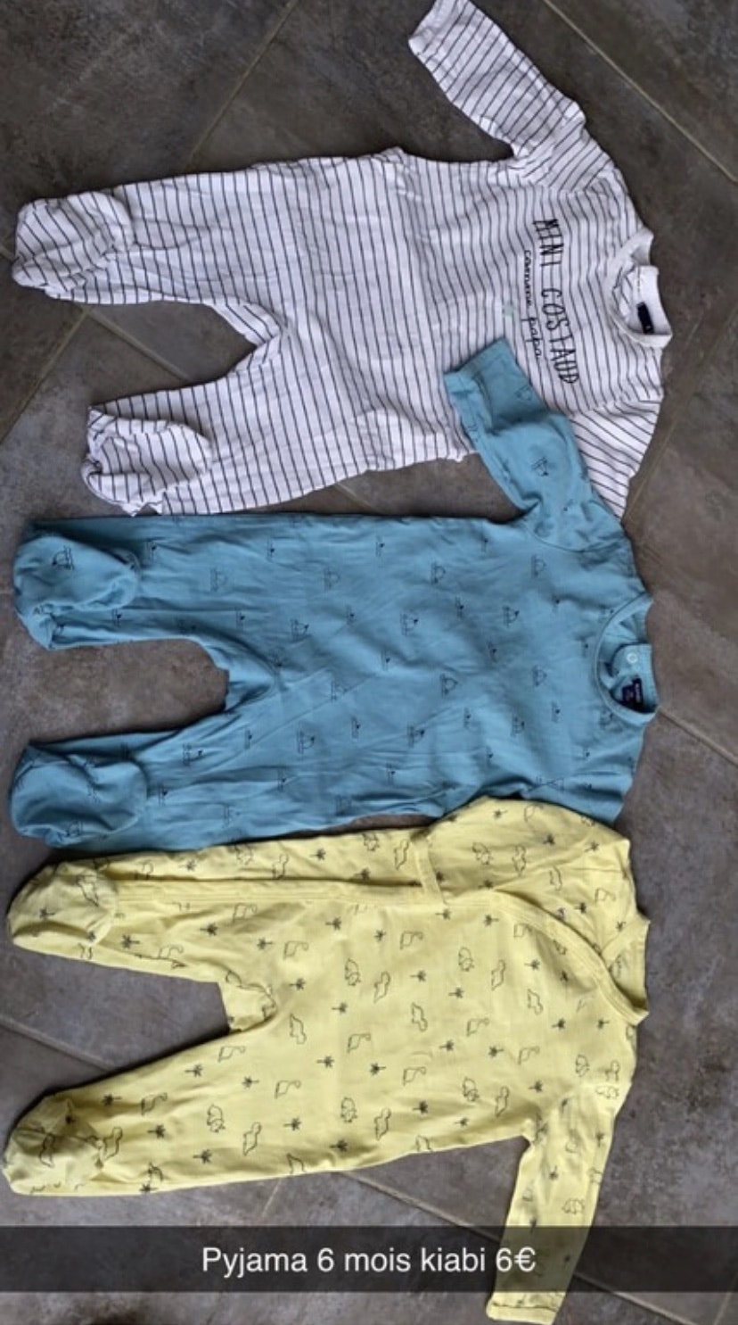 Lot 3 pyjamas fin