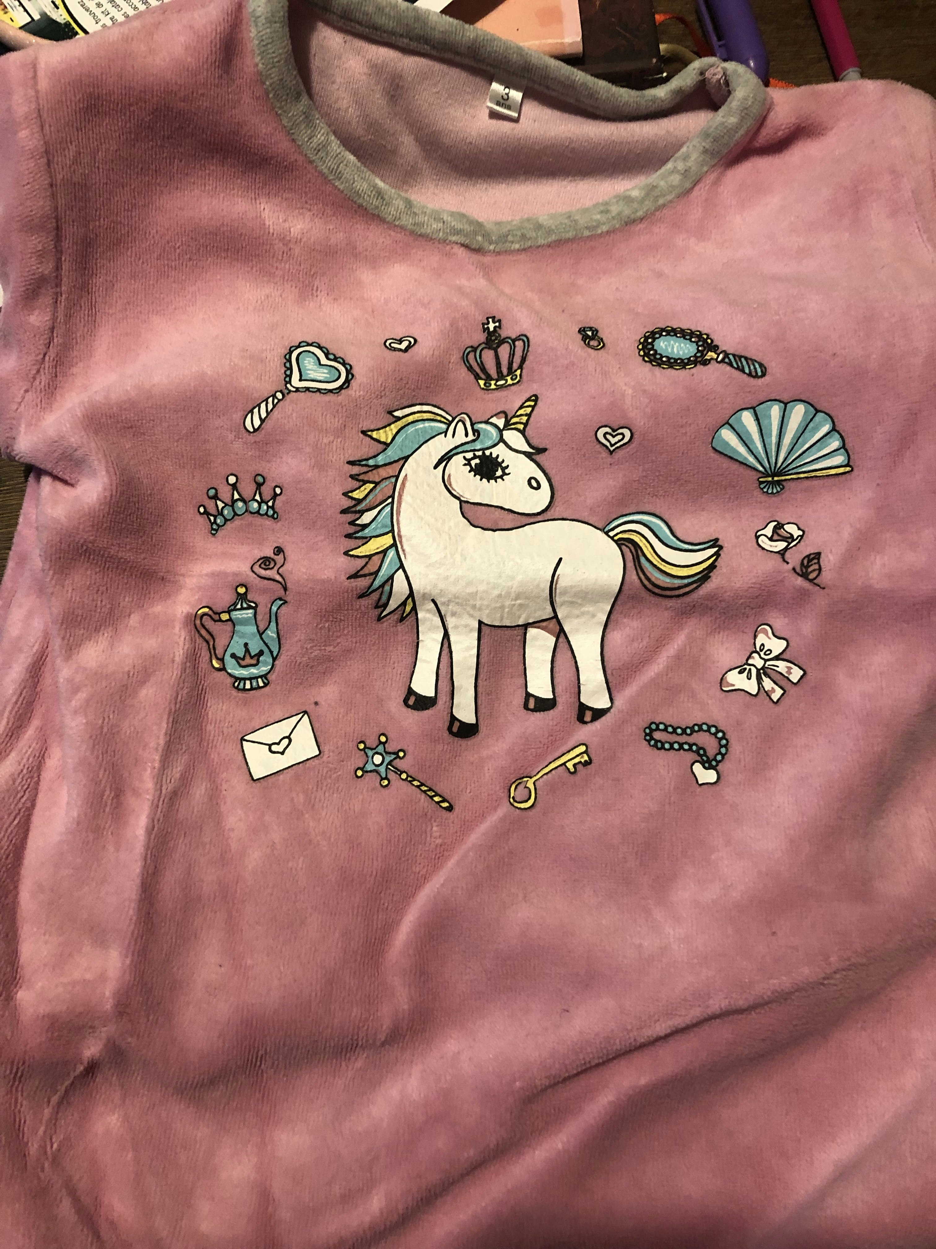 Pyjama licorne