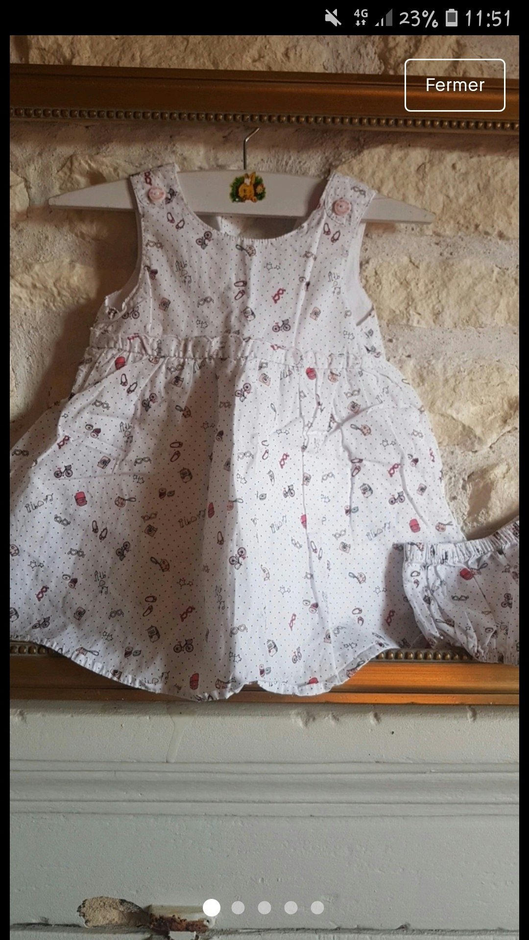 👗 Robe et culotte Sergent Major