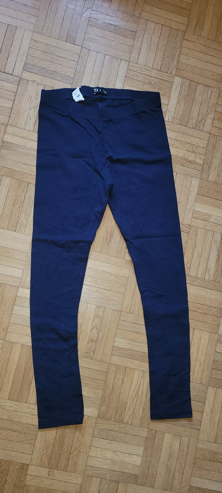Leggings tex bleu marine