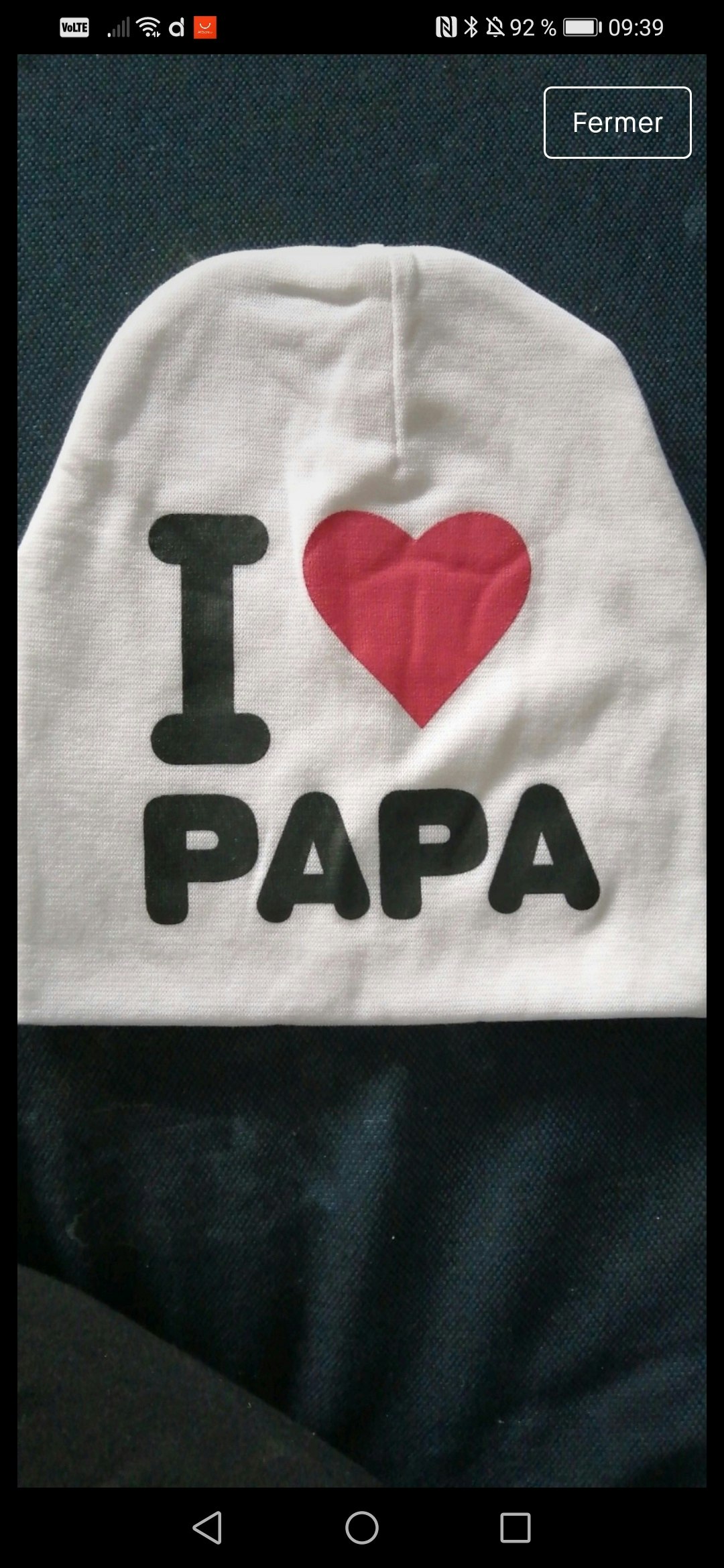 Bonnet enfant