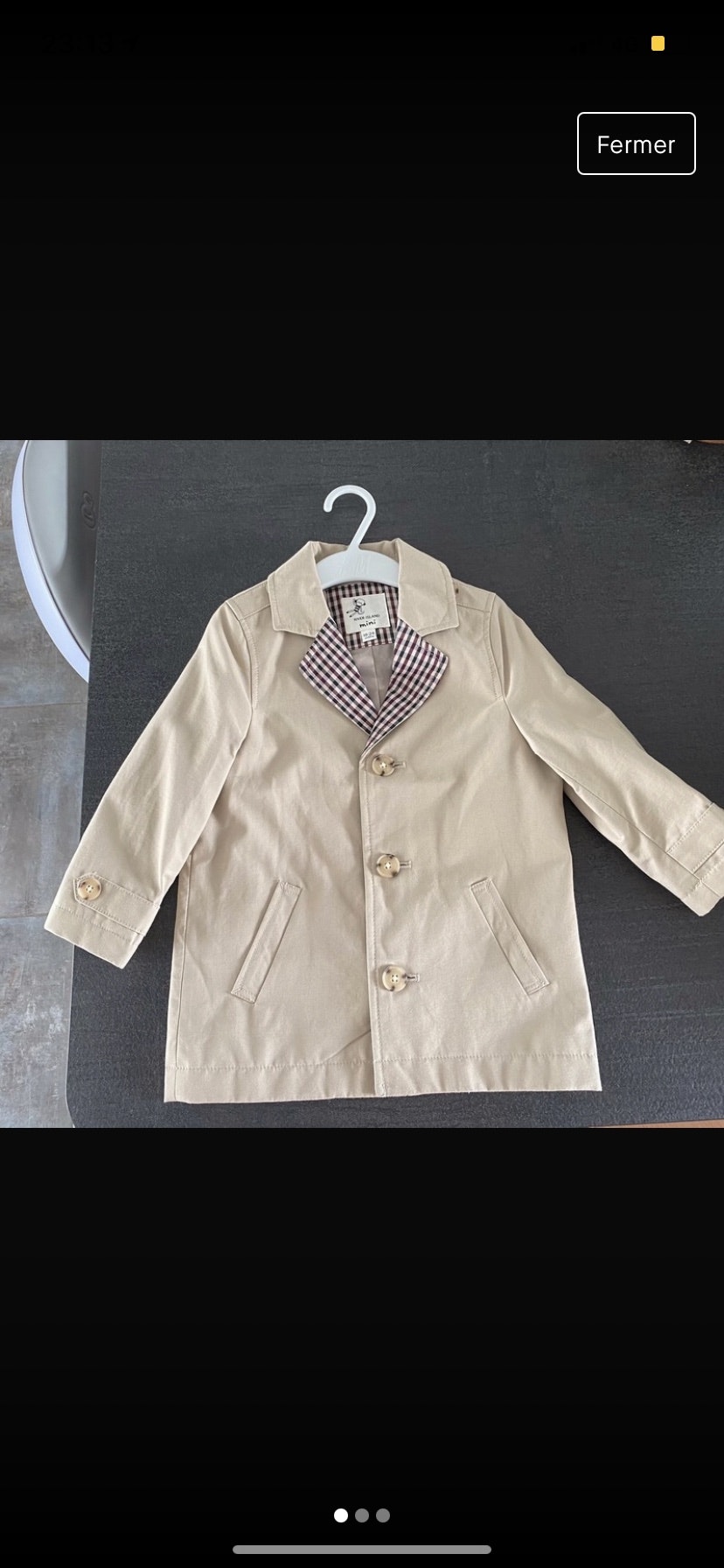 Trench river island