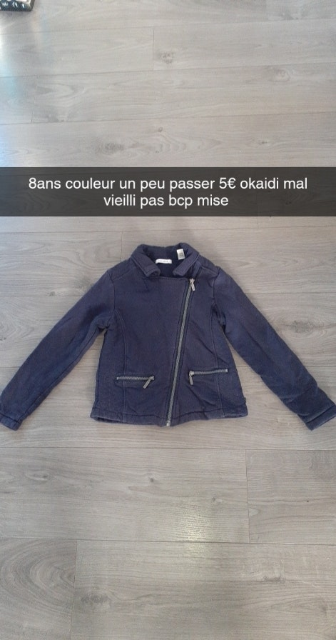 Veste okaidi 8ans