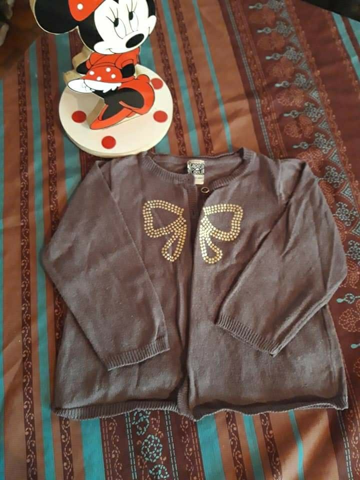 Lot 4 gilets longues manches