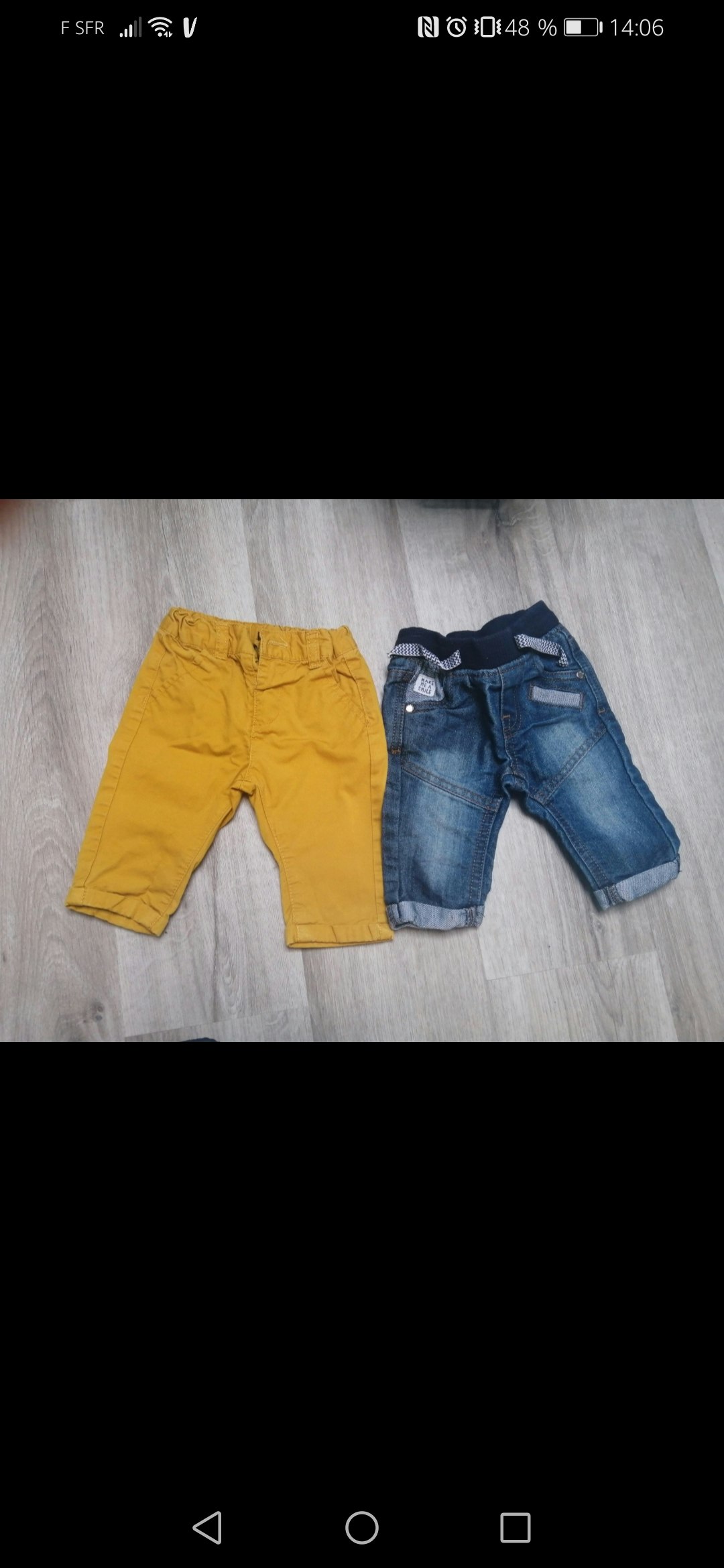 Lot 2 pantalons