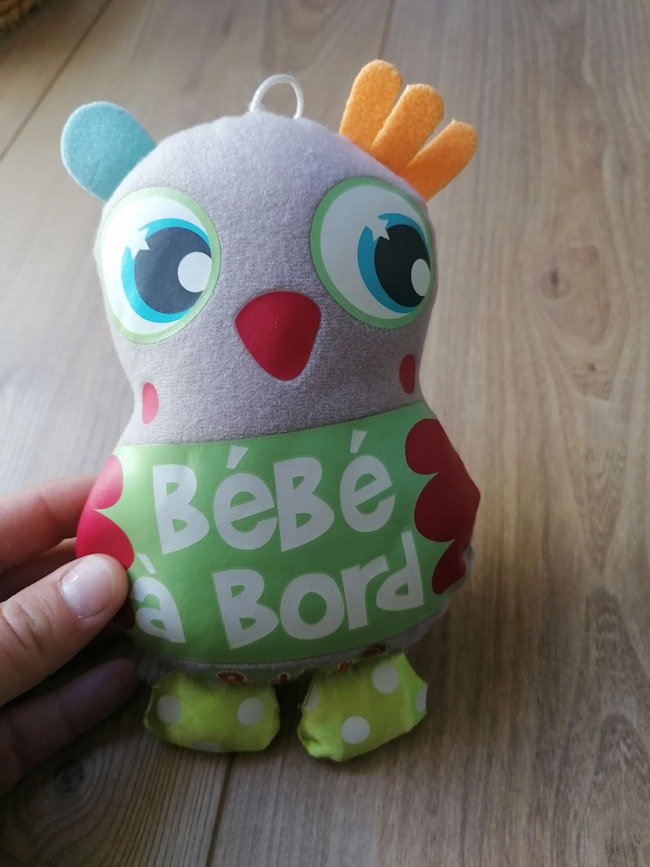 Peluche Bebe A Bord Pour Voiture Beebs Achat Vente Bebe Enfant