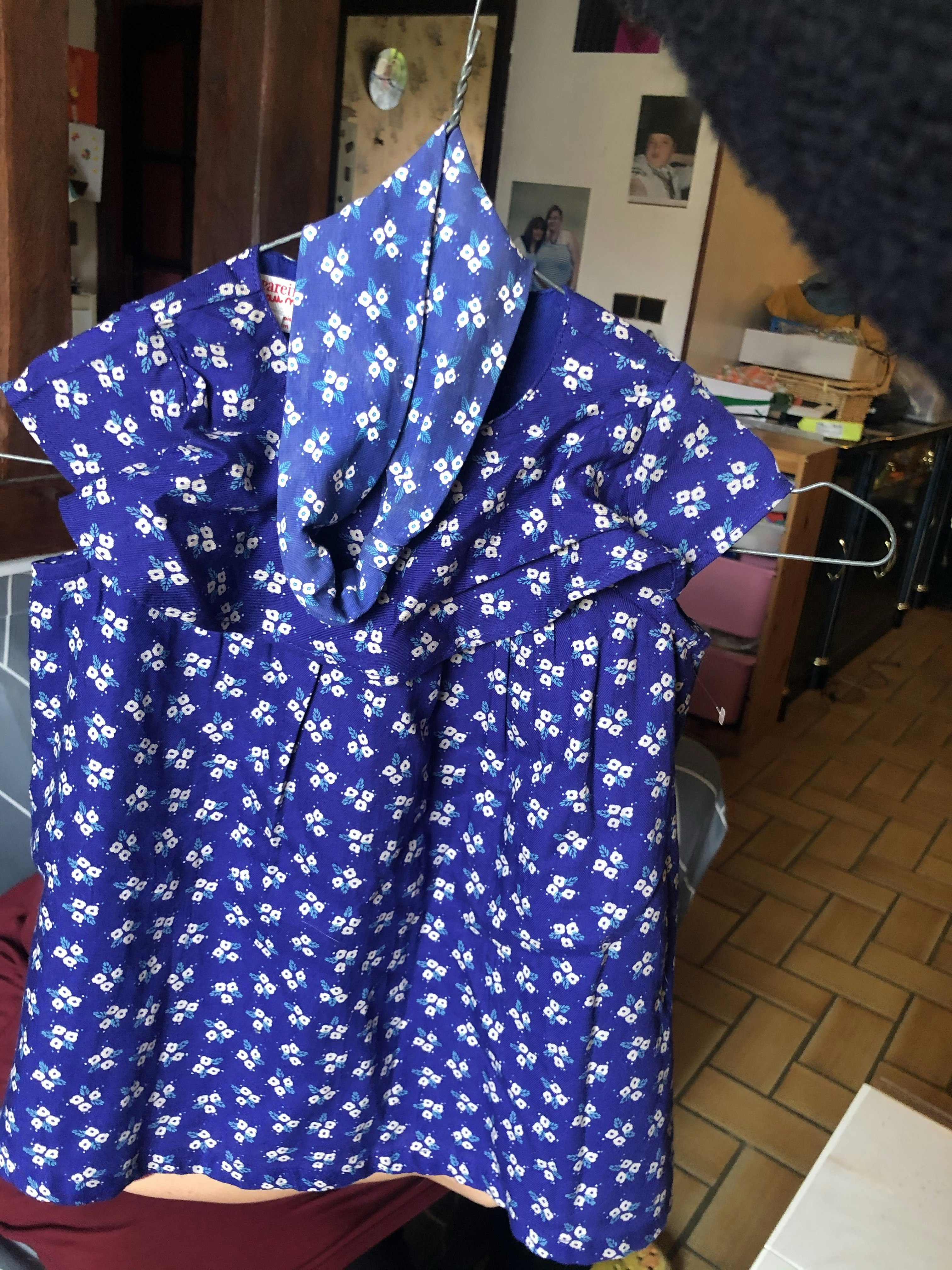 Robe et bendeau taille 18 mois