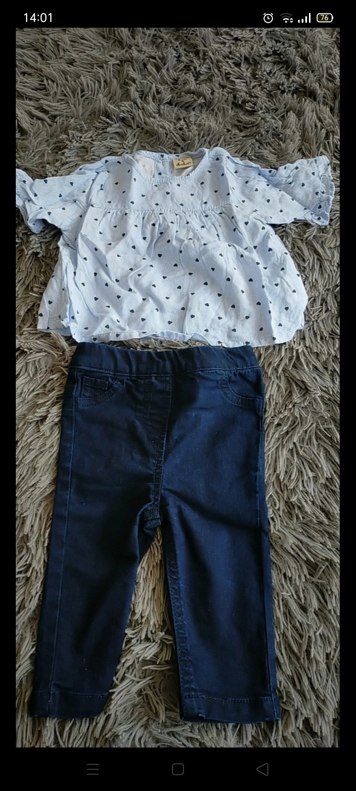 Ensemble fille 6 mois