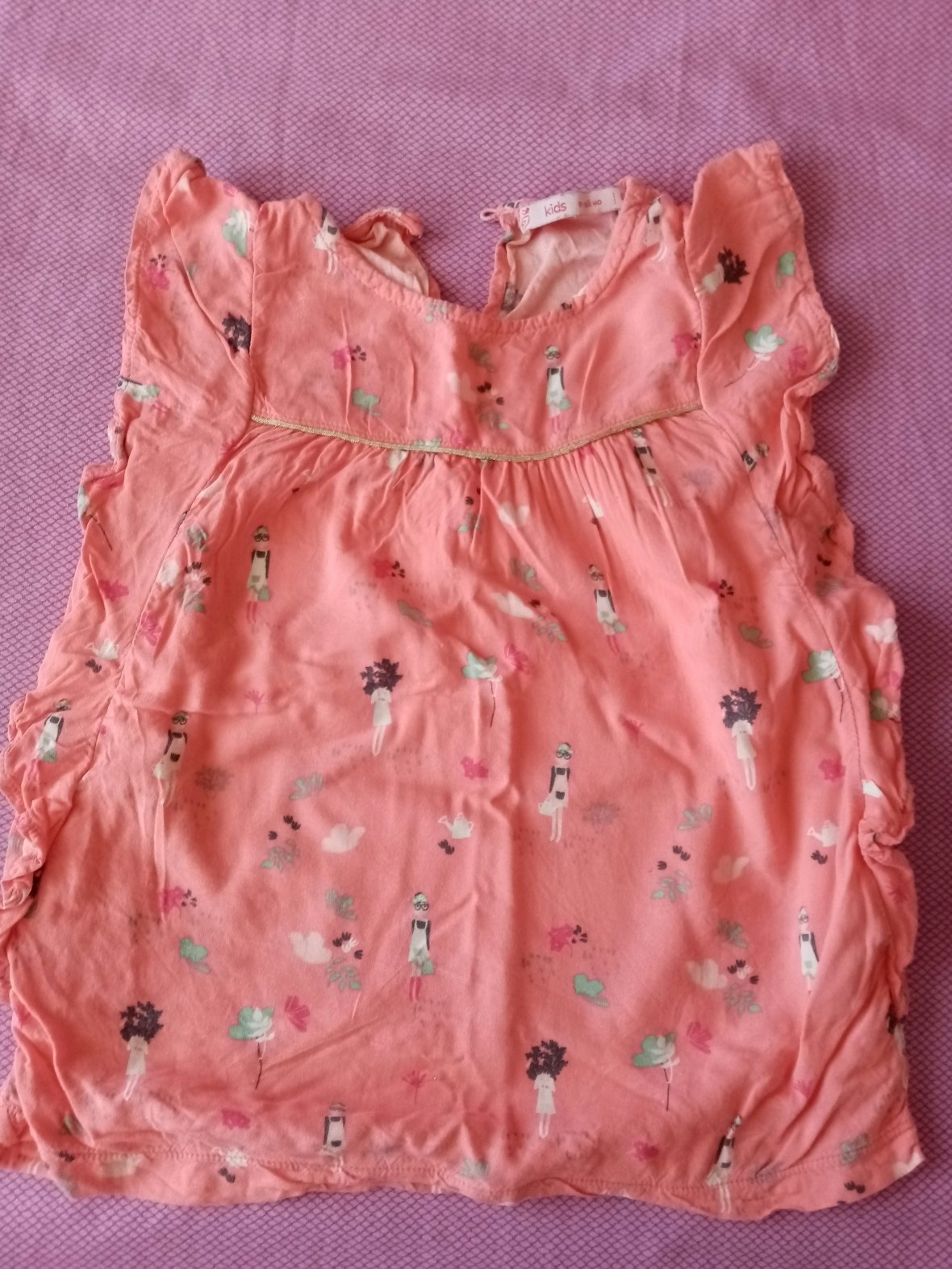 Blouse sans manches fille 8 ans Gemo