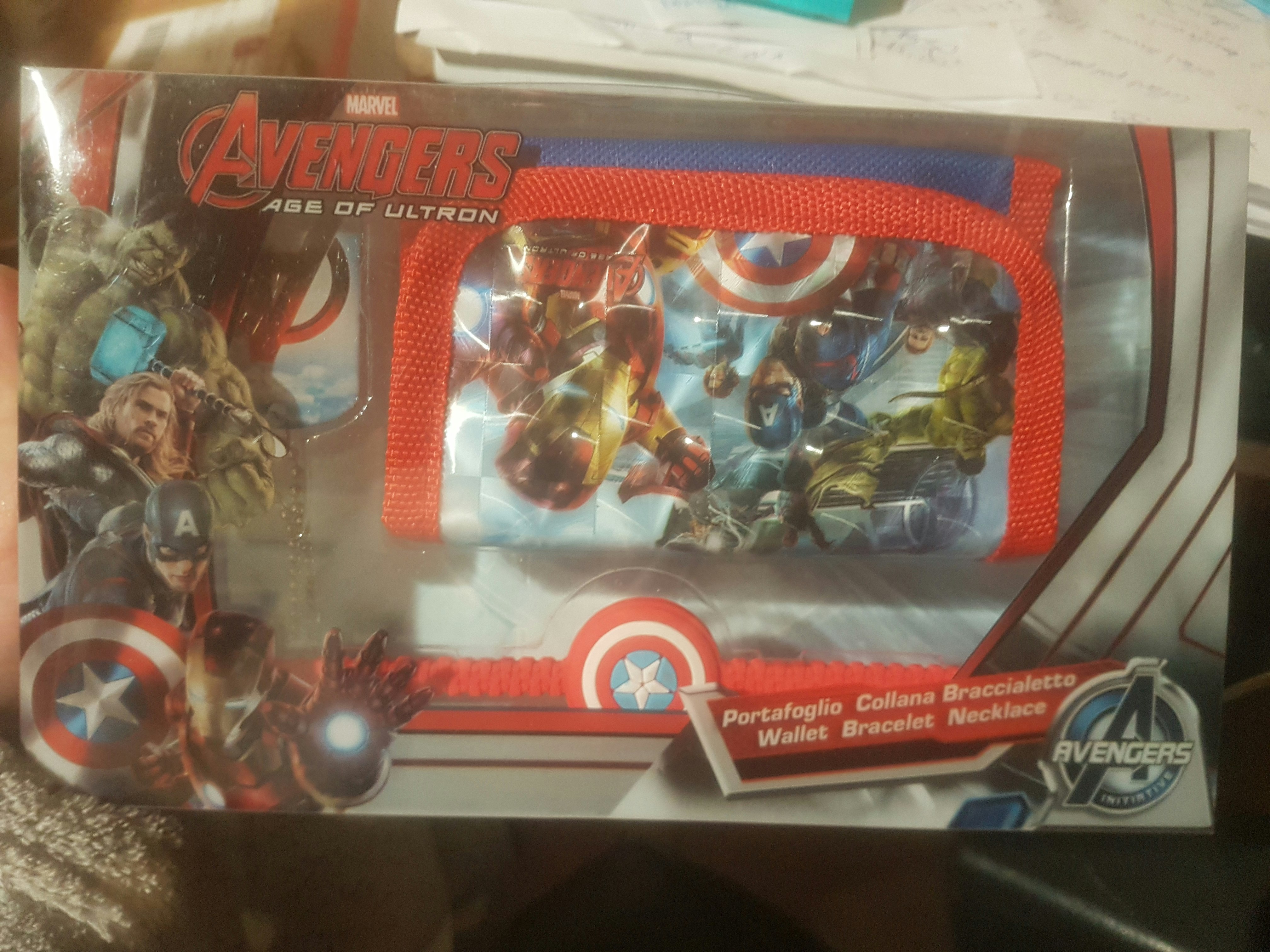 Coffret avengers 3 pièces