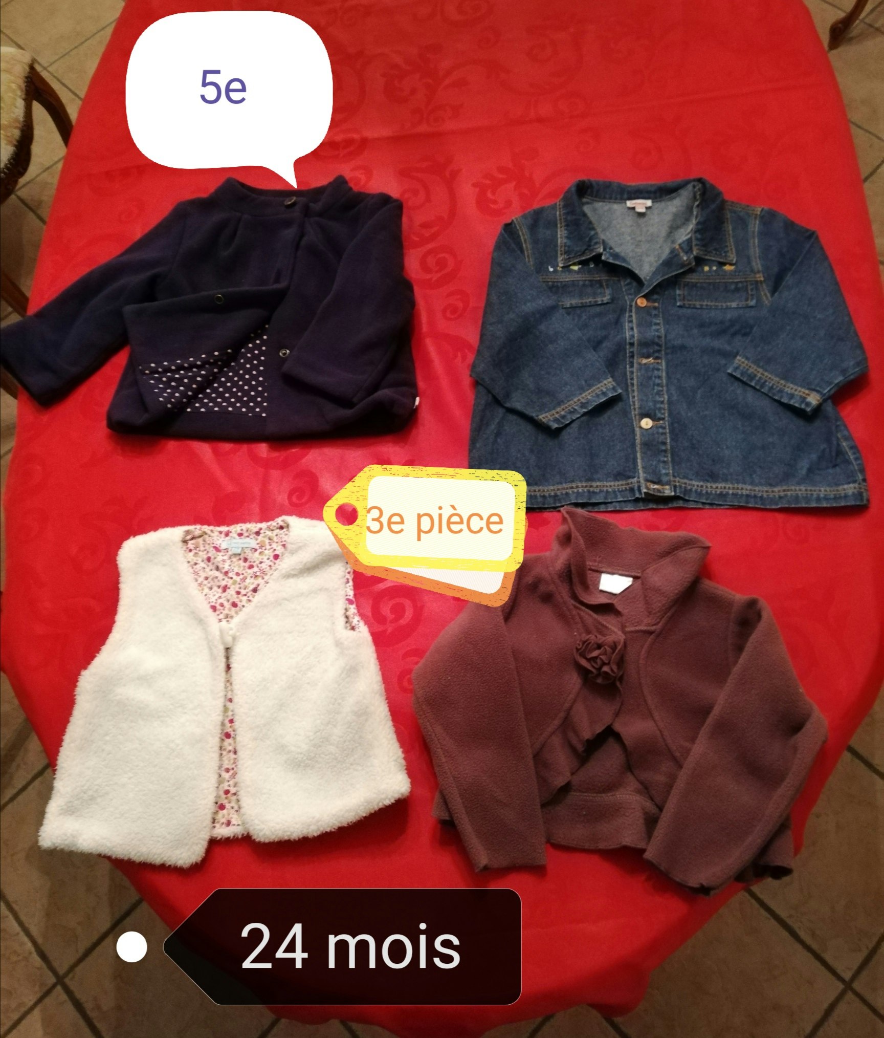 Vêtements filles 24 mois - photo numéro 6