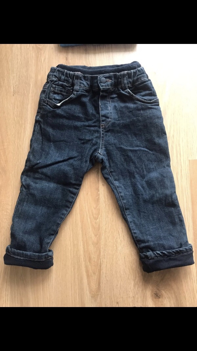 Ensemble jean et chemise taille 18 mois - photo numéro 2