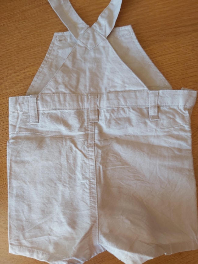 Salopette Short Kiabi 6 Mois Beebs Achat Vente Bebe Enfant