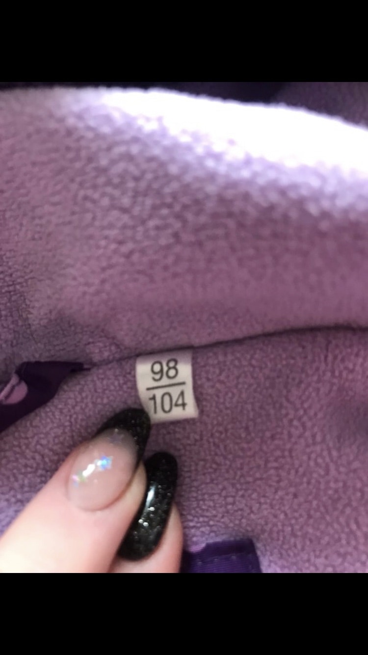Manteau violet GAP taille 4 ans - photo numéro 3
