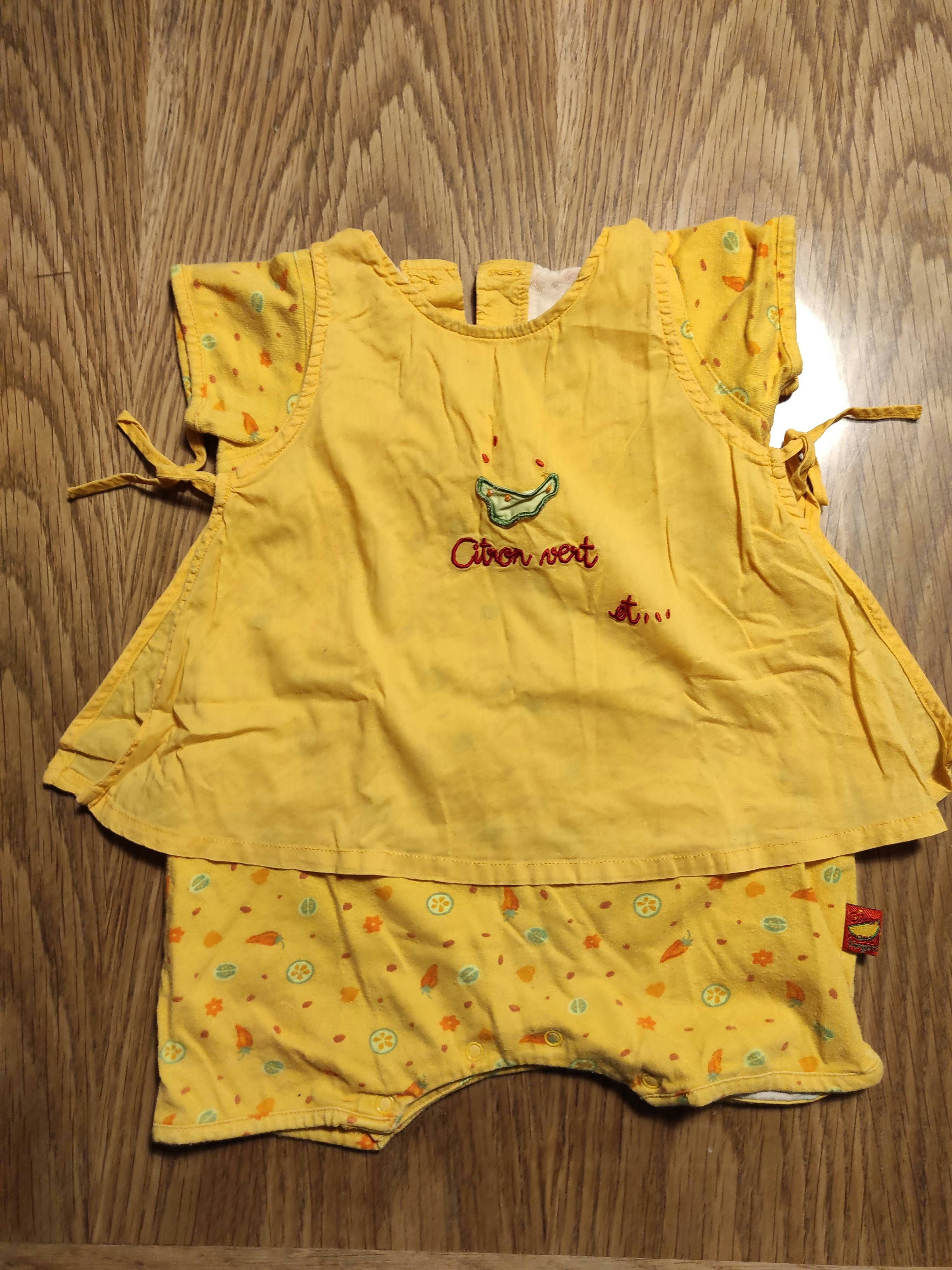 Combinaison été citron