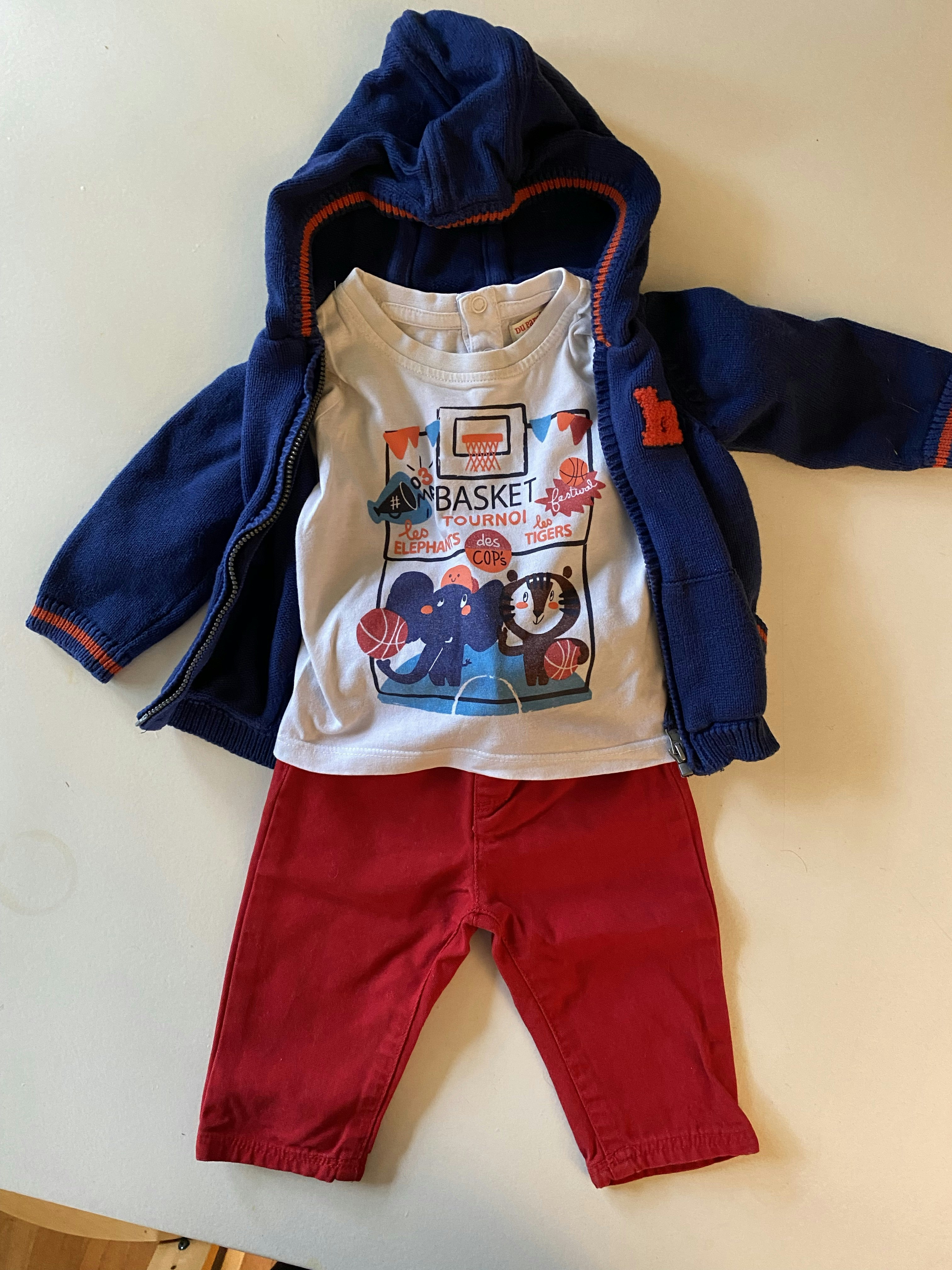 Ensemble Du pareil au même 6 mois