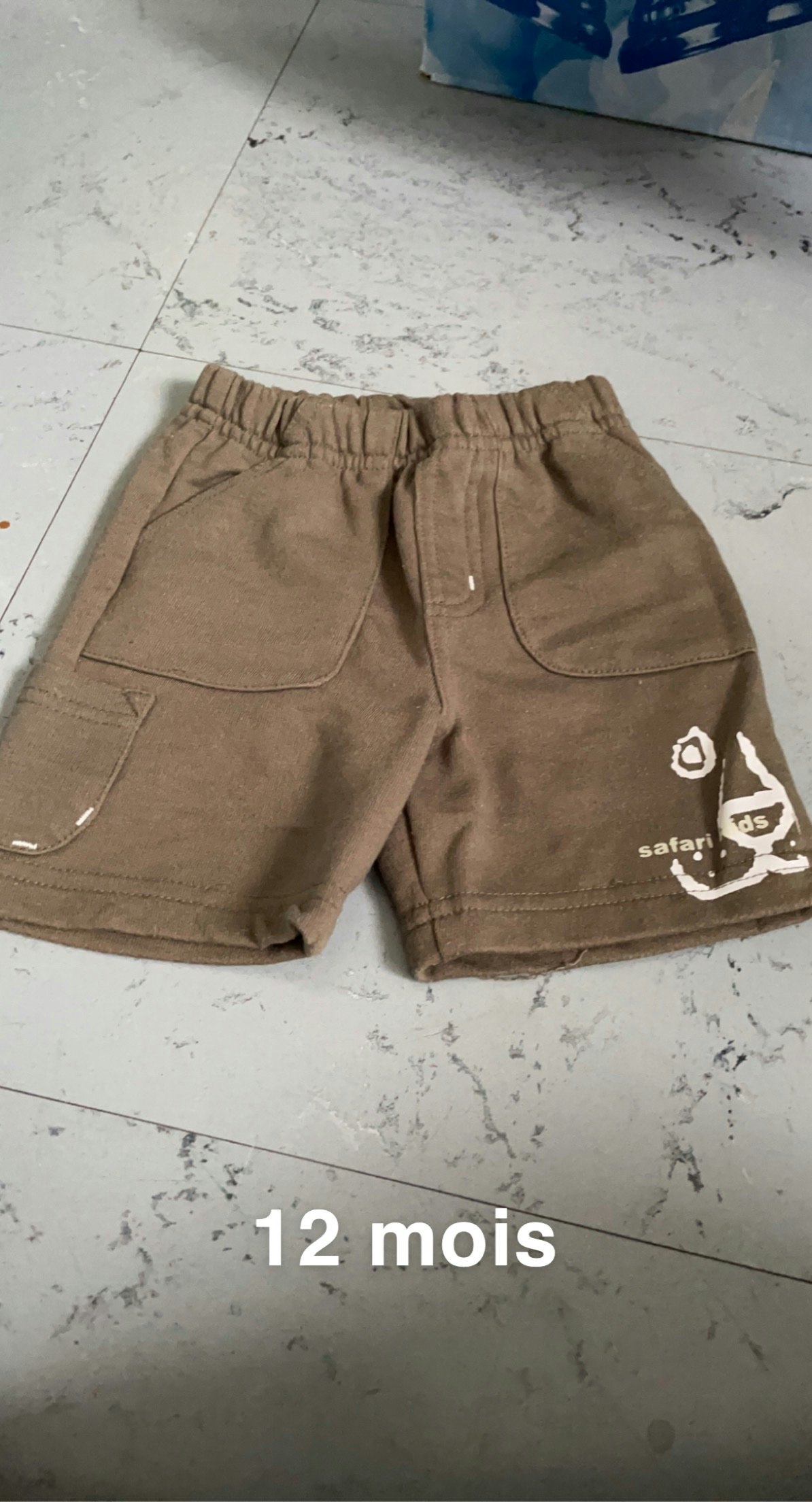 Short bébé garçon