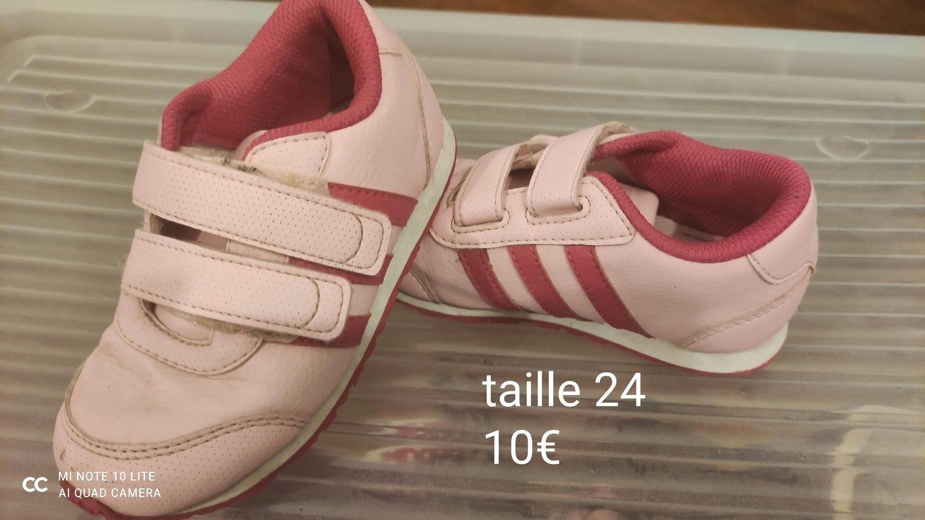 Basket adidas rose