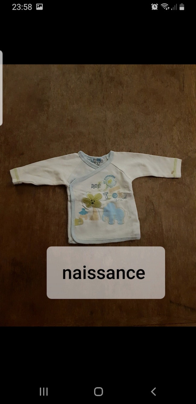 Brassiere En Coton Naissance Beebs Achat Vente Bebe Enfant