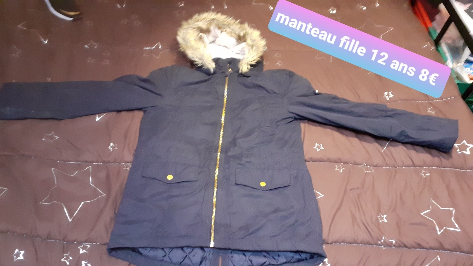 Manteau fille 12 ans