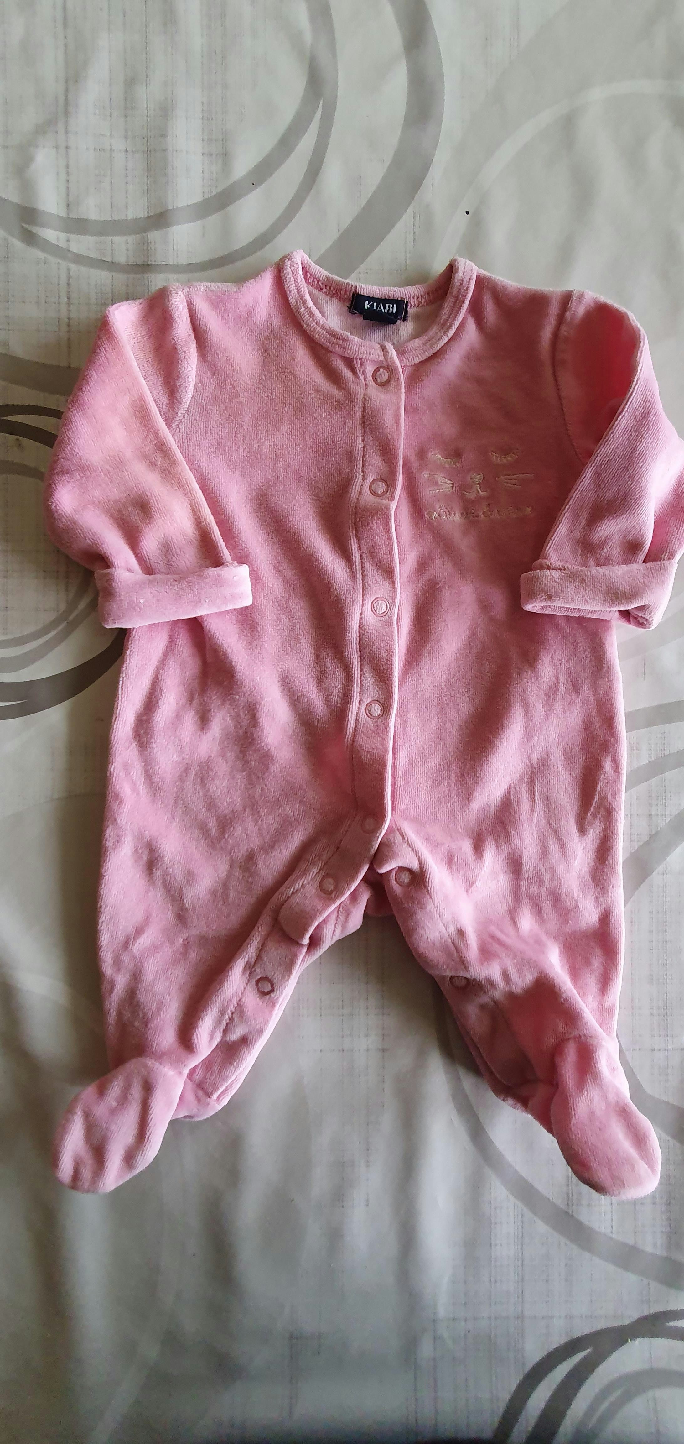 Lot bébé 1 mois pijama - photo numéro 3