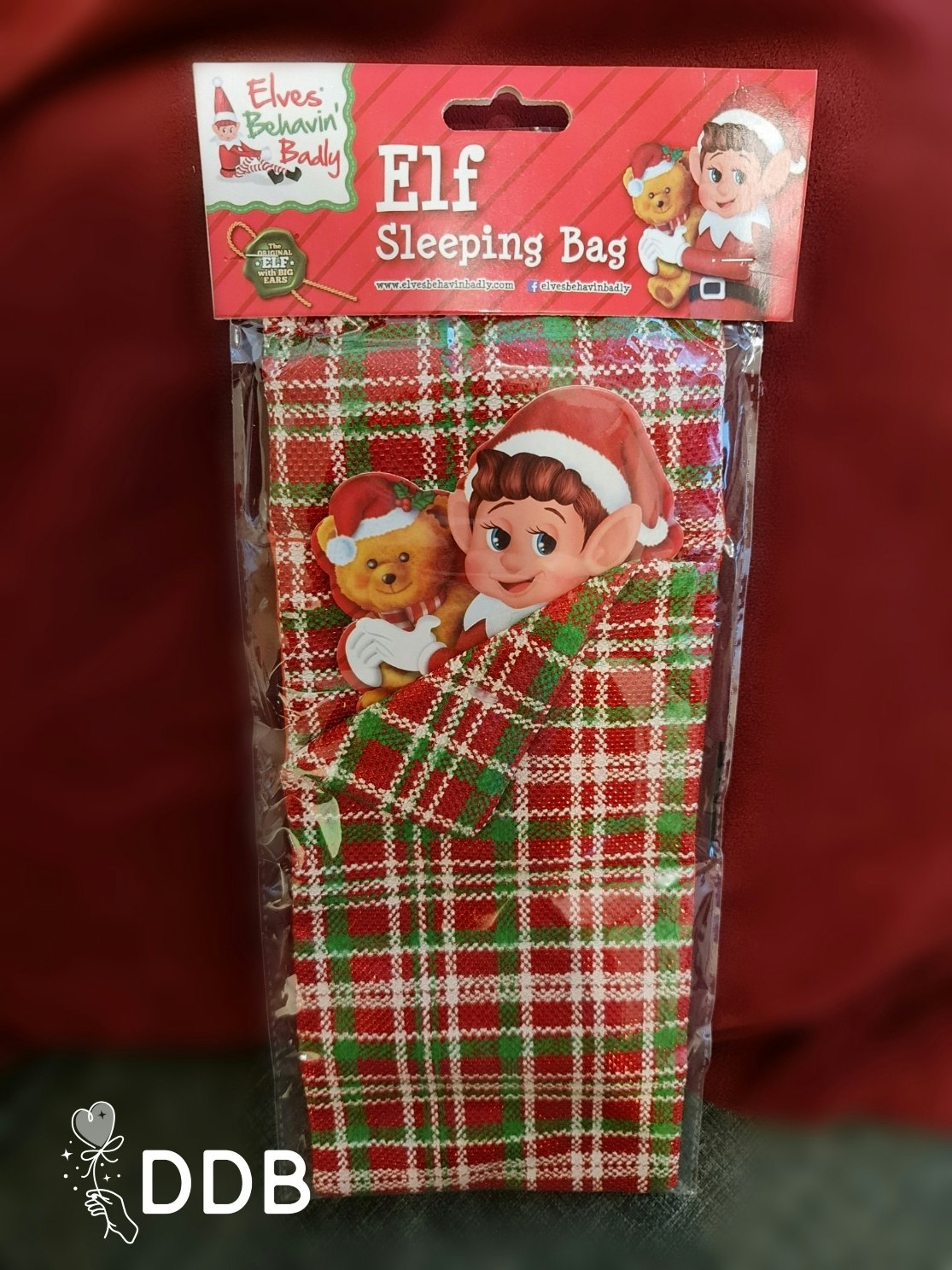 Sac de couchage lutin farceur elf on the shelf