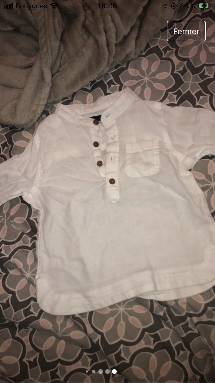 Chemise bébé