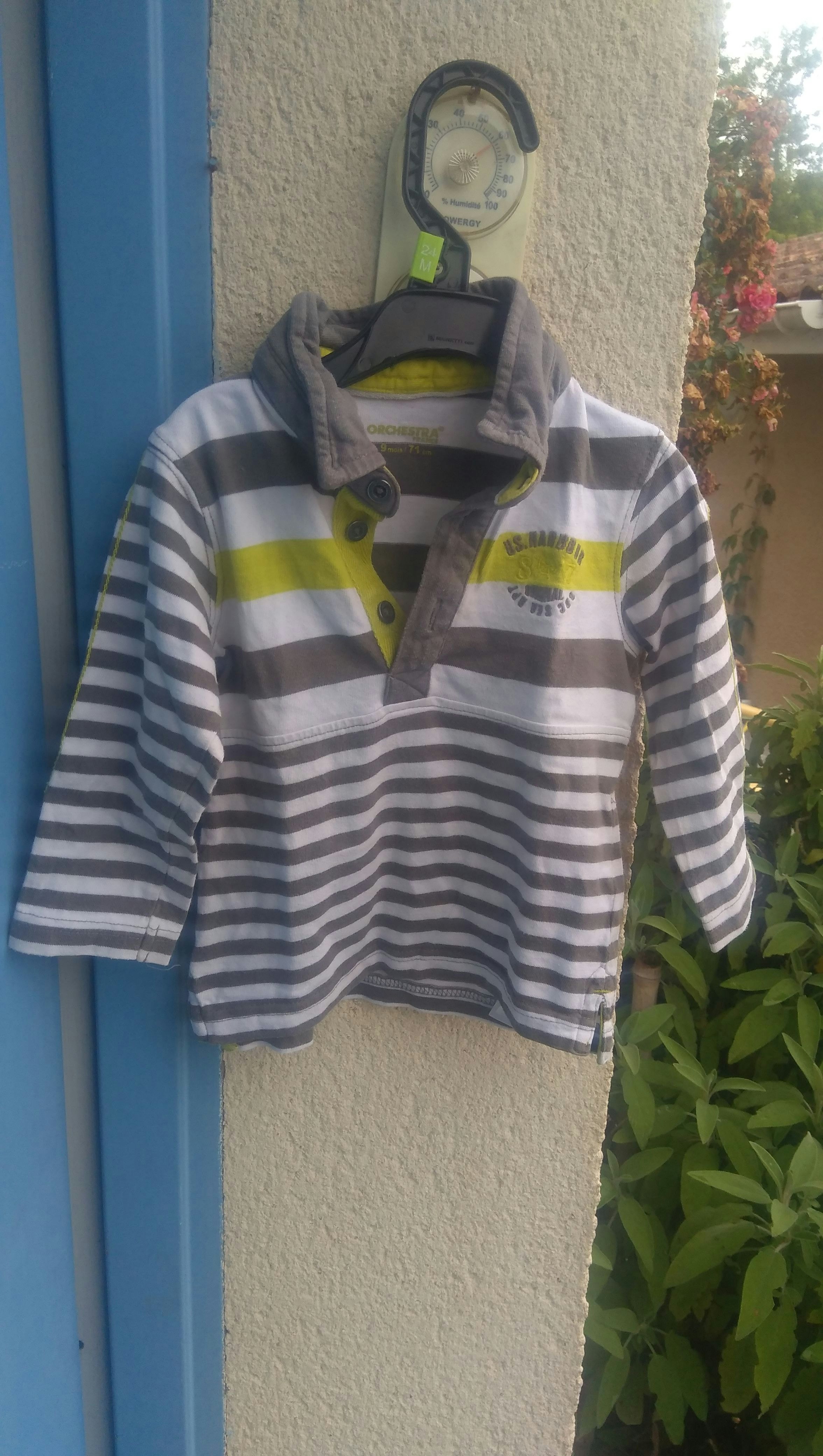 Polo manches longues