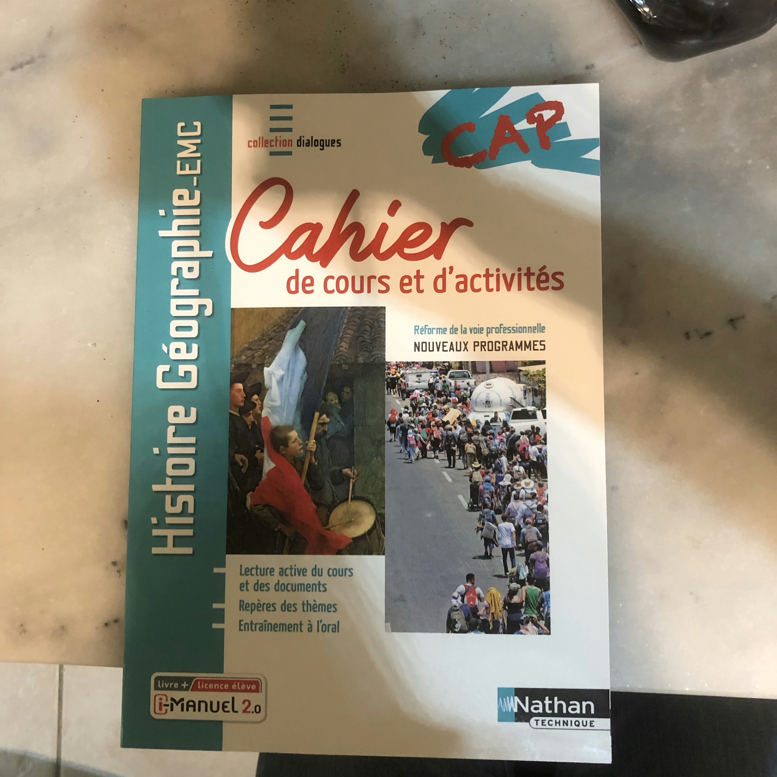 Cahier hist géo