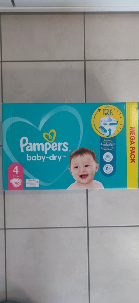90 Couches (1 carton) Pampers Taille 4 Neuf

Prix ferme merci 😊82 Couches (1 carton) Pampers Taille 4+ Neuf
