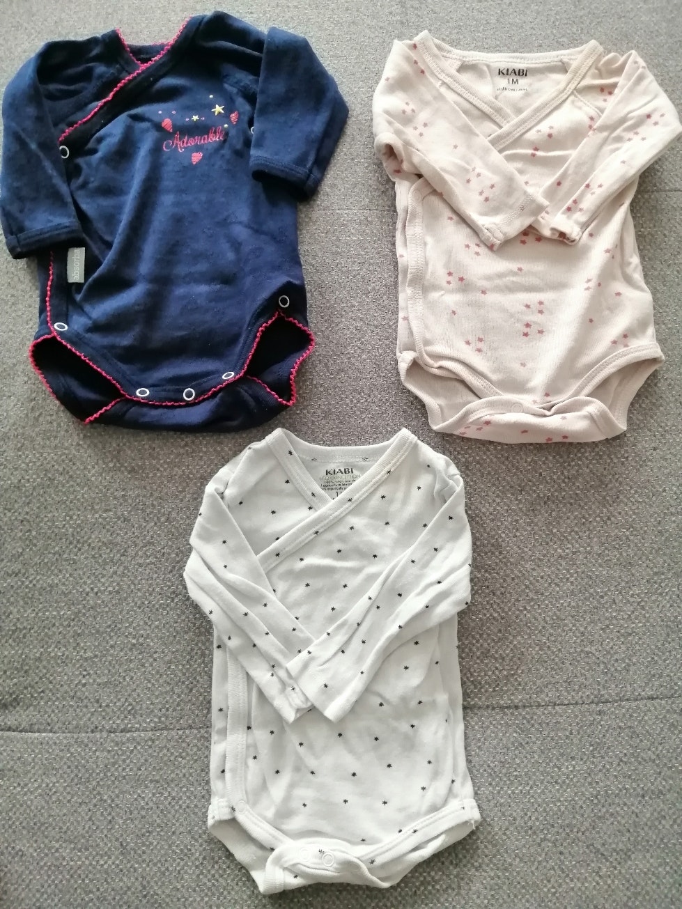 Vêtements bébé fille 1 mois