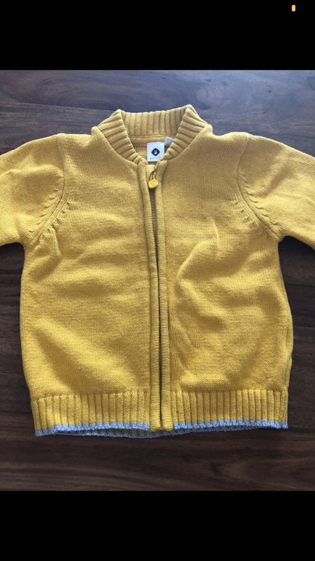 Gilet Jaune Grain De Ble 18 Mois Beebs Achat Vente Bebe Enfant