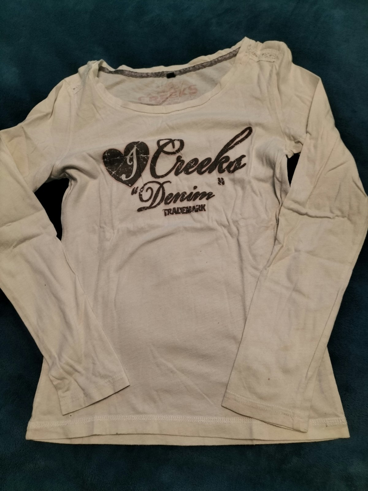 Tee shirt manches longues CREEKS taille 10 ans