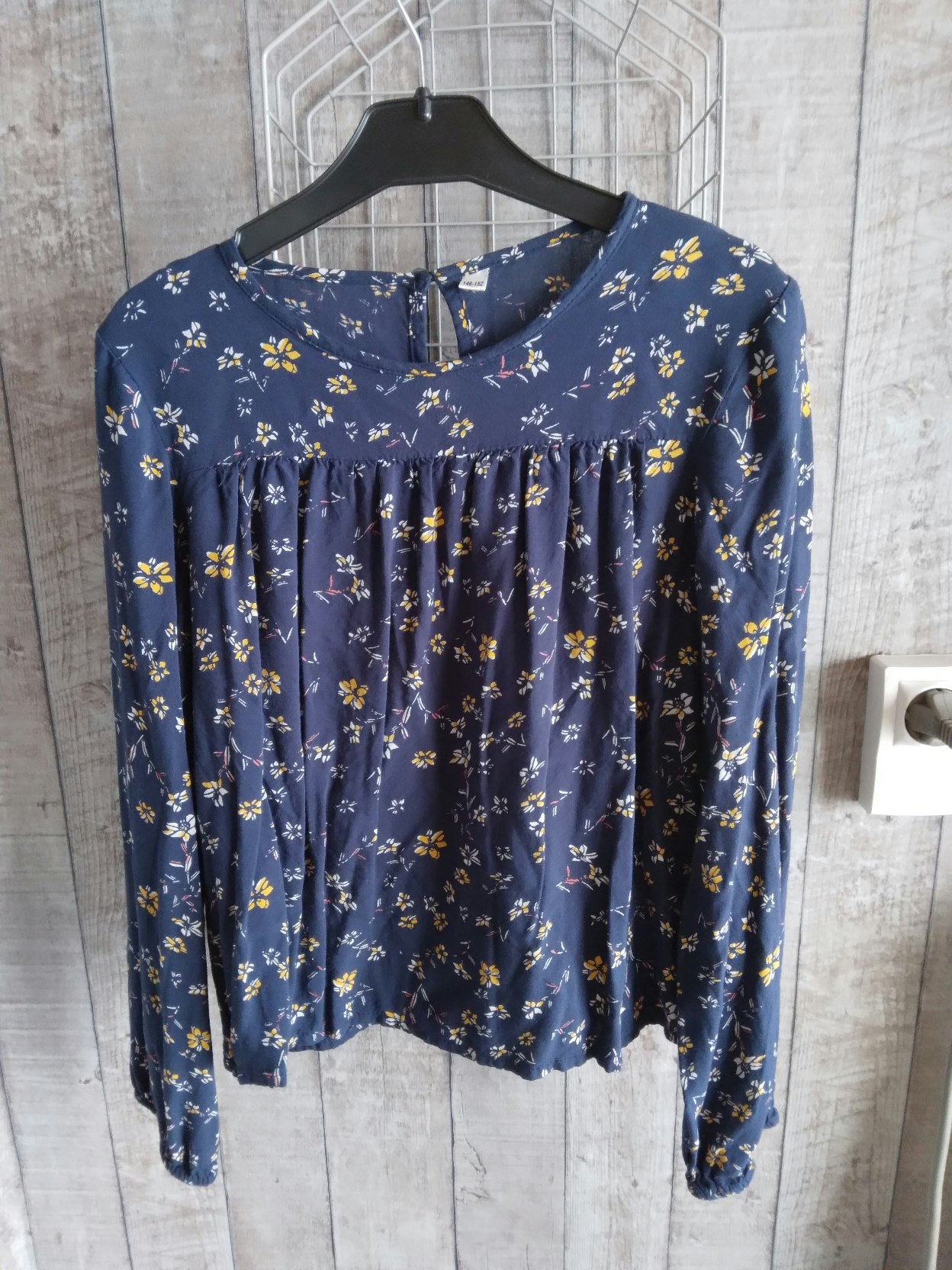 Blouse à motif fleur