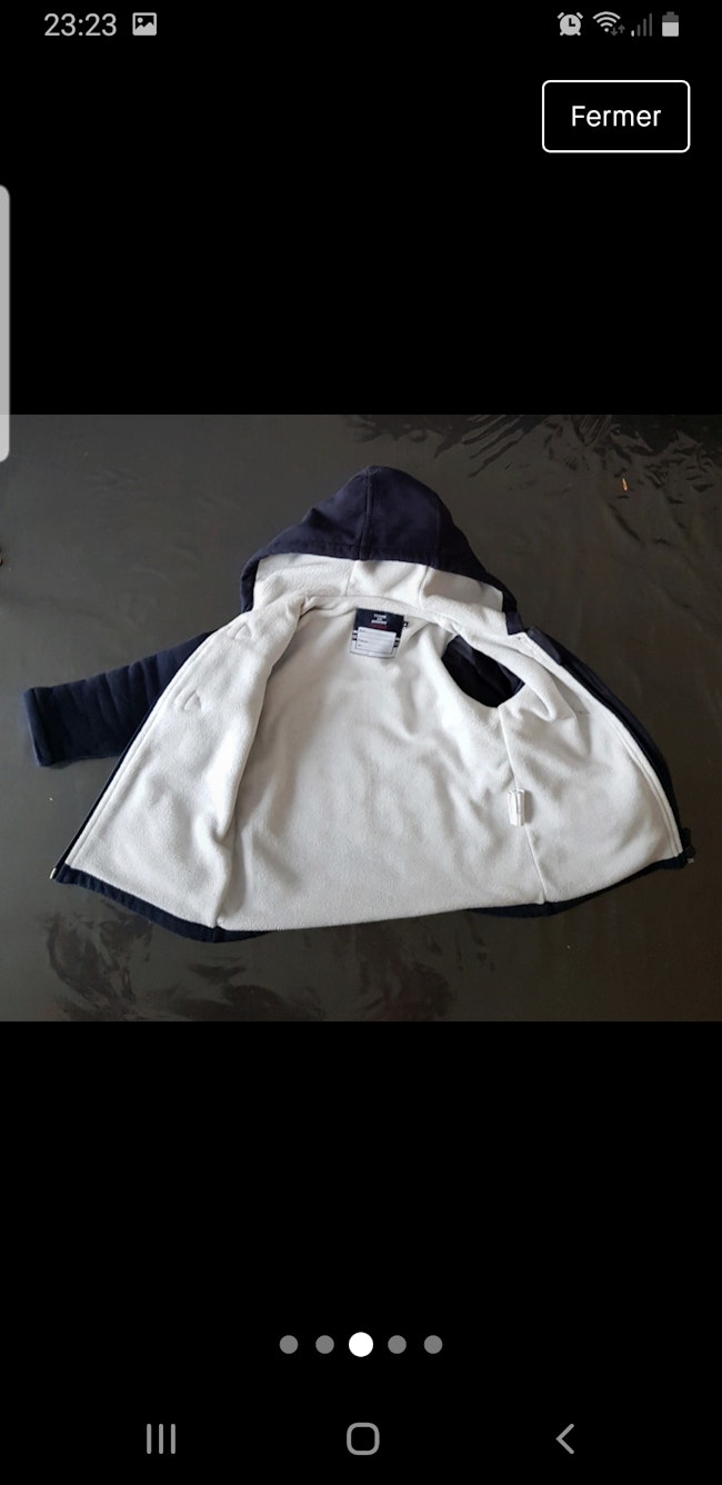Manteau Bebe Mixte Terre De Marin 12 Mois Beebs Achat Vente Bebe