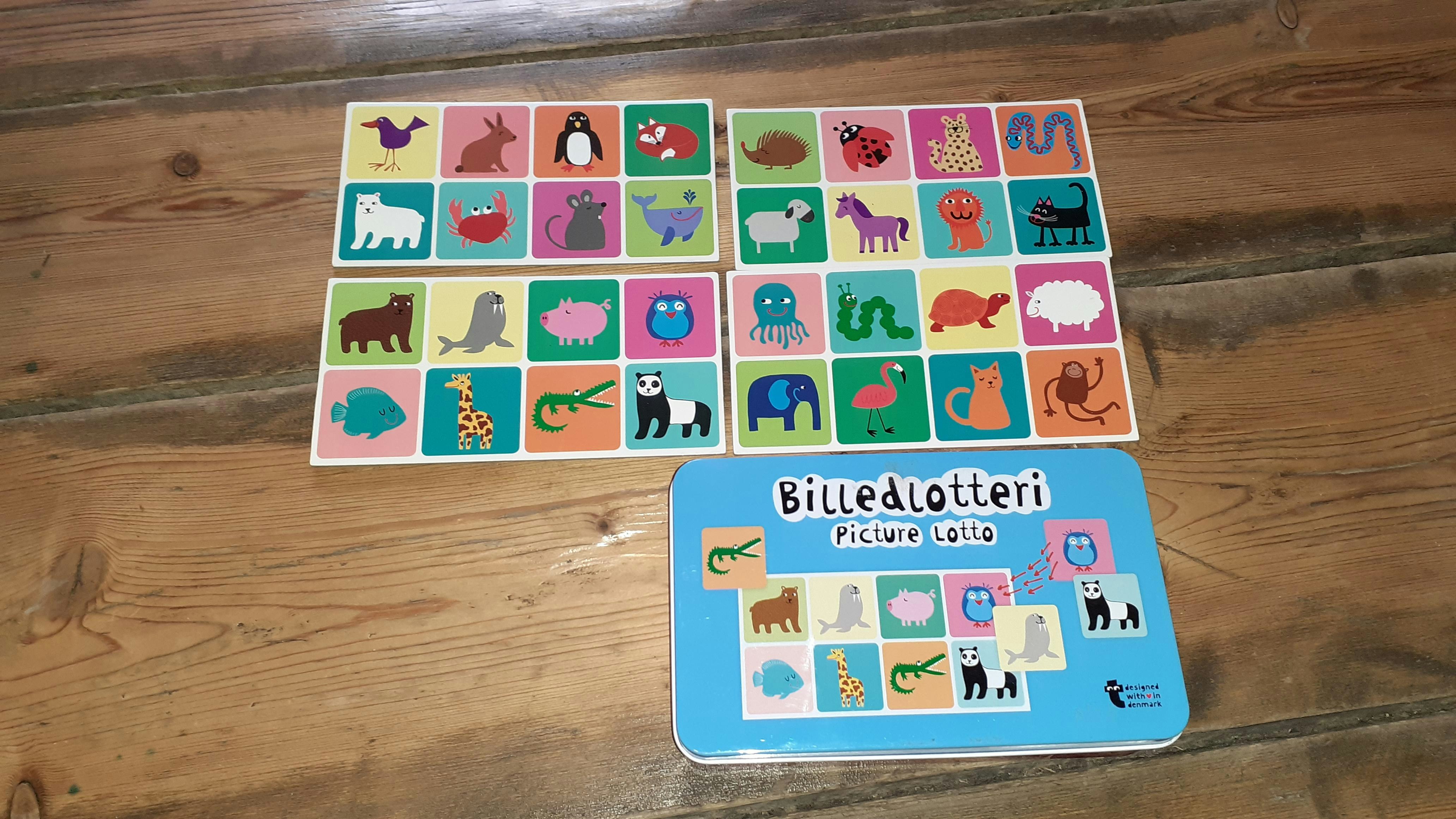 Jeu loto animaux
