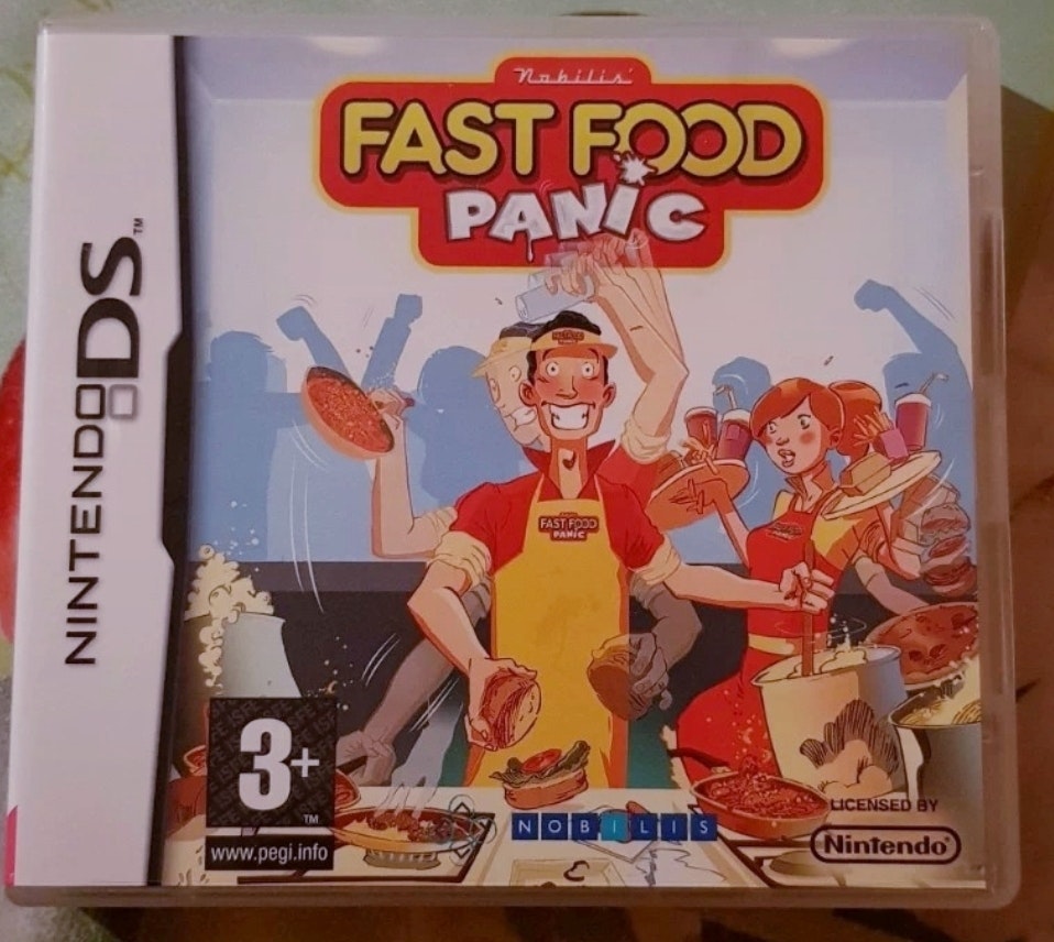 Jeu Nintendo DS "Fast Food Panic"