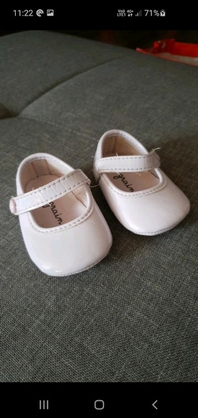 Ballerine Blanche Grain De Ble Beebs Achat Vente Bebe Enfant