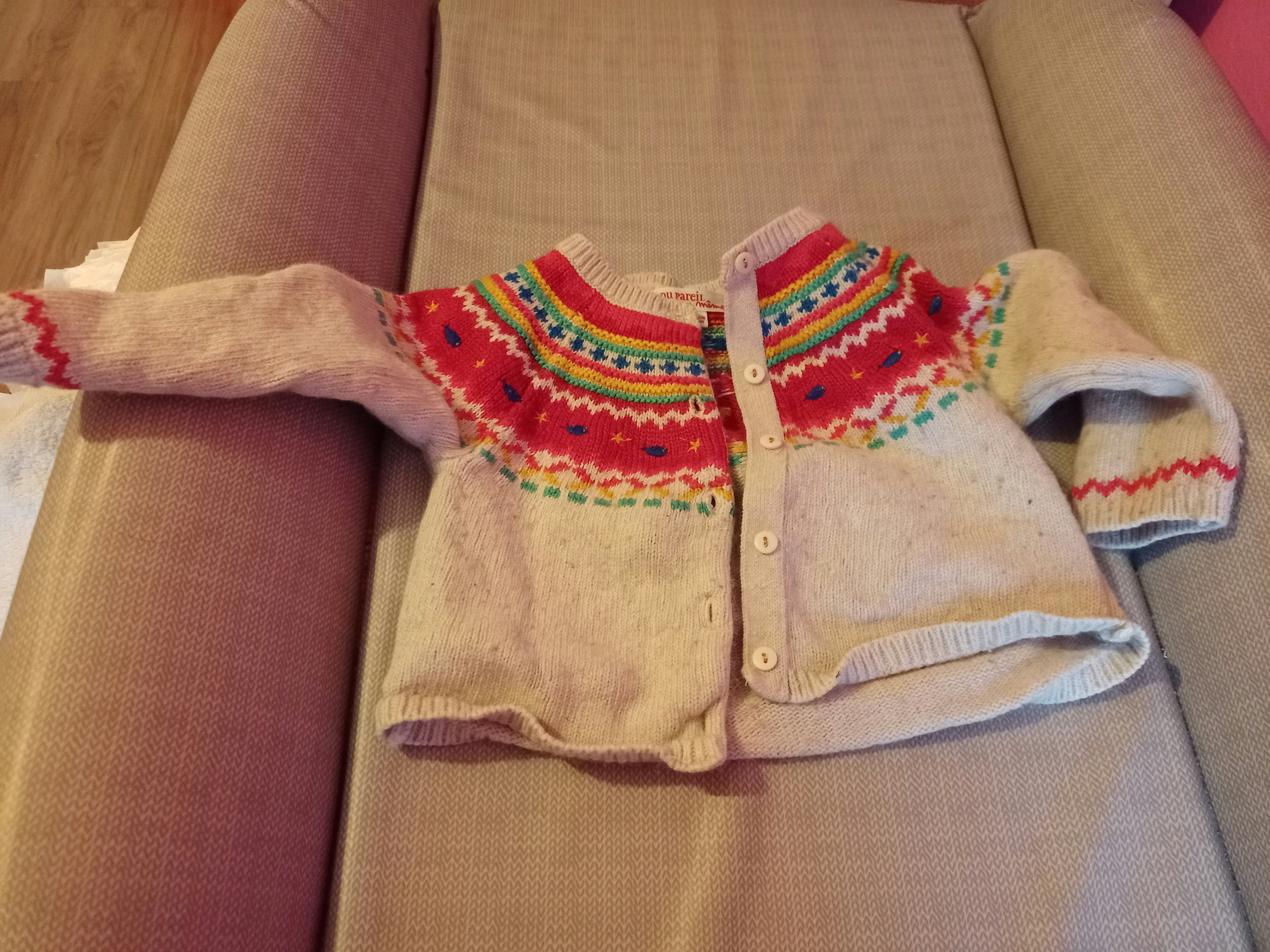 Gilet petite fille