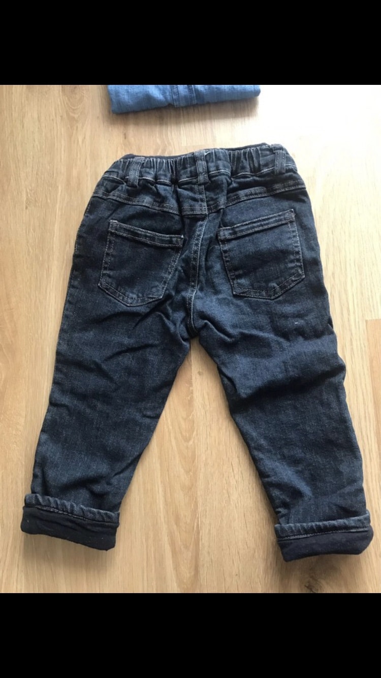 Ensemble jean et chemise taille 18 mois - photo numéro 3