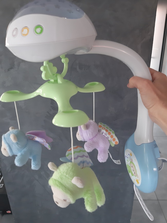Mobile Veilleuse Avec Telecommande Fisher Price Beebs Achat Vente Bebe Enfant
