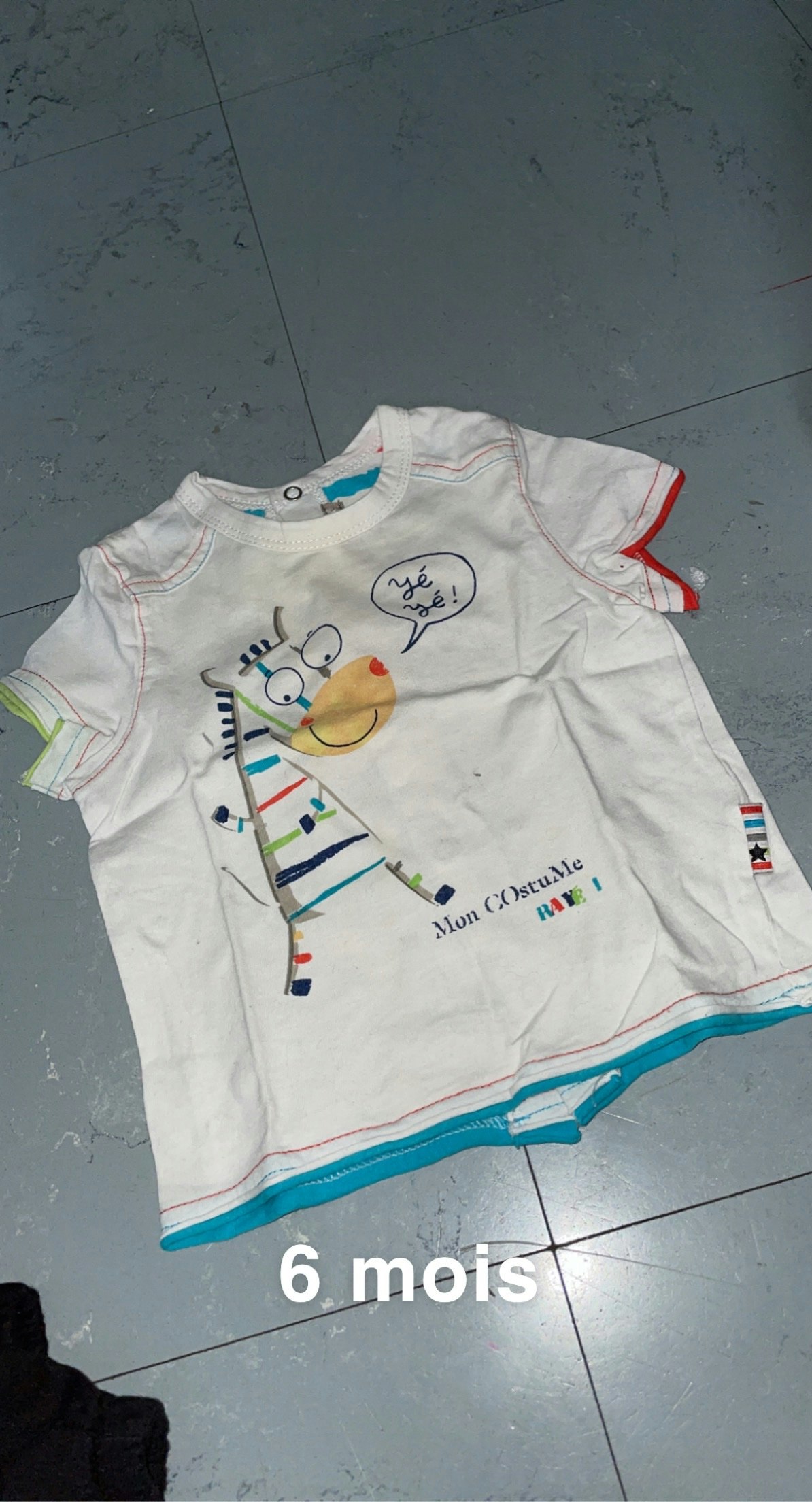 T-shirt bébé garçon