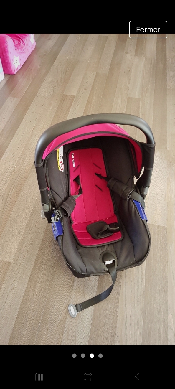 Poussette trio couleur interchangeable - photo numéro 3