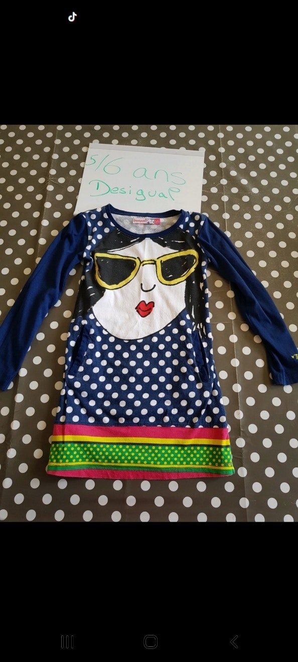 Robe desigual 6 ans
