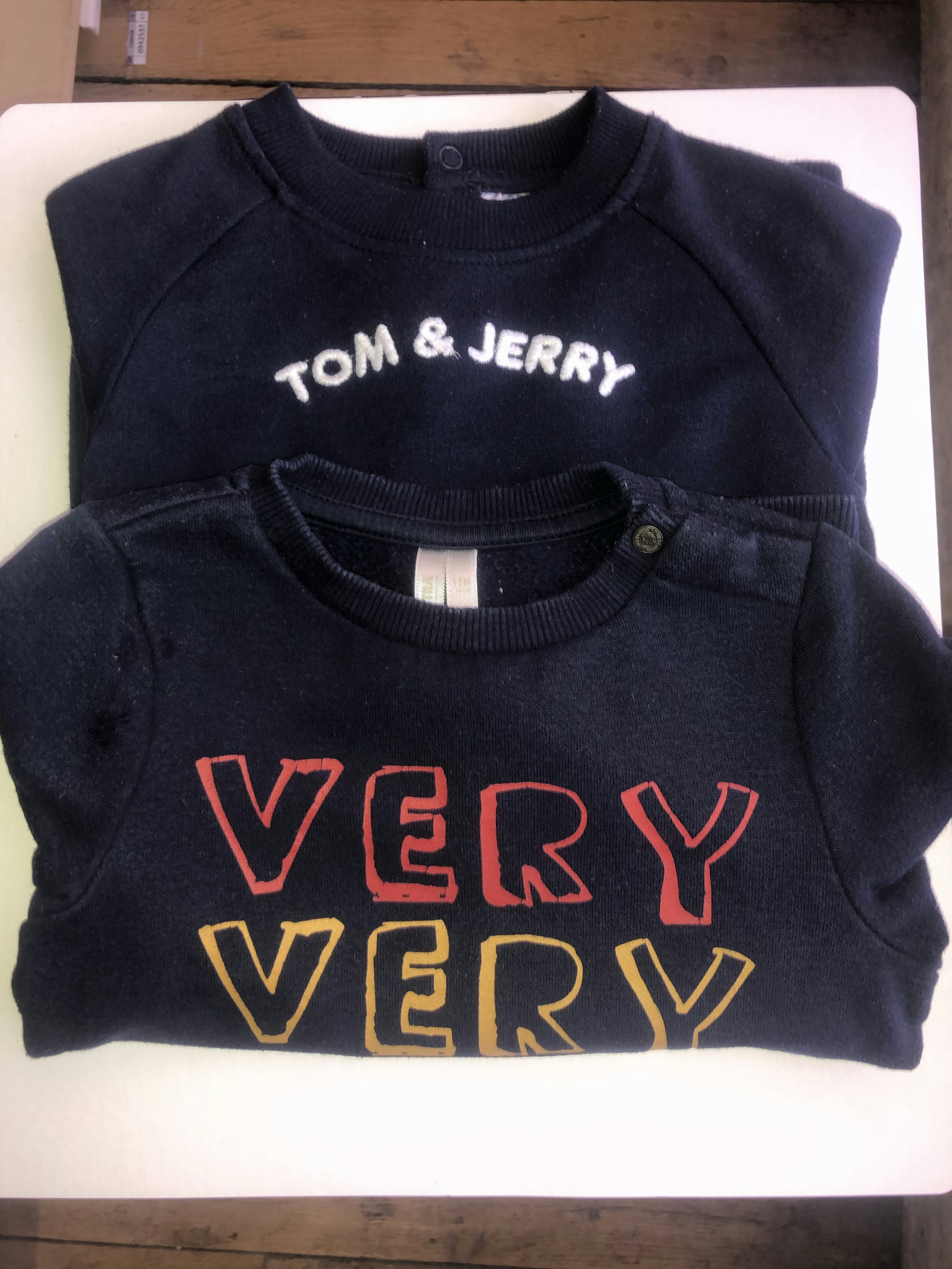 Lot de 2 sweats