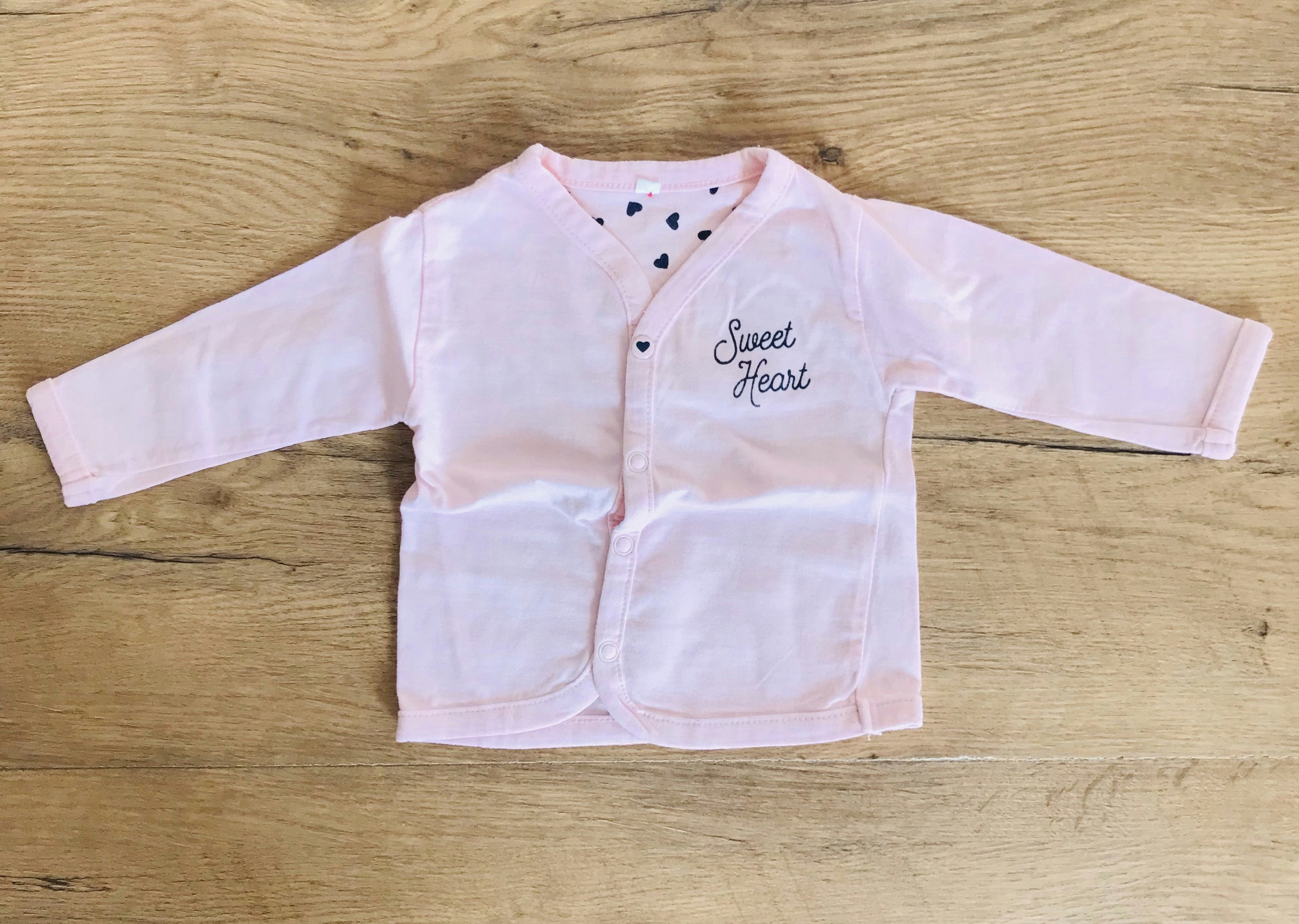 Veste d’intérieur bébé rose Taille 1 mois