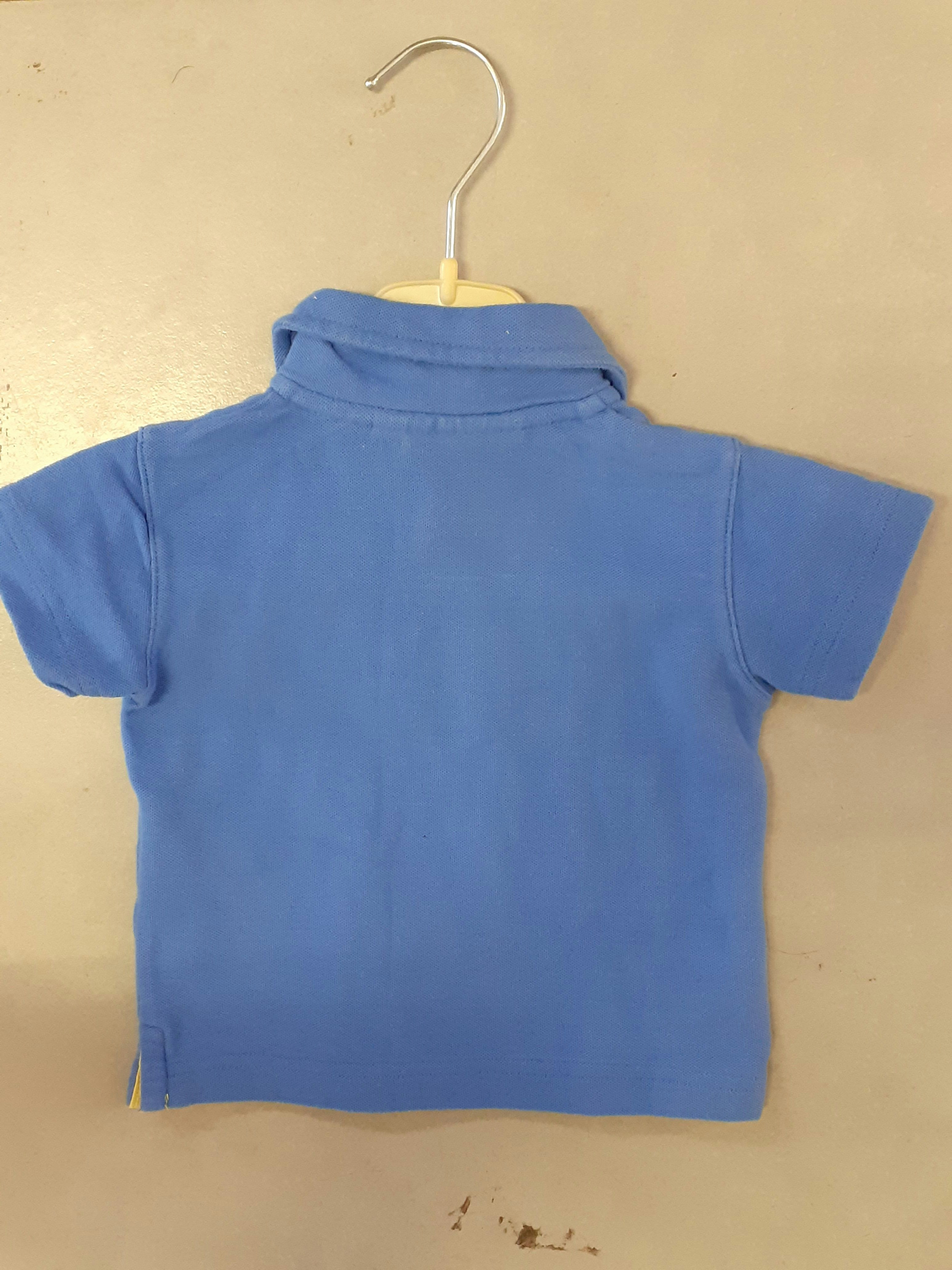 Polo bleu