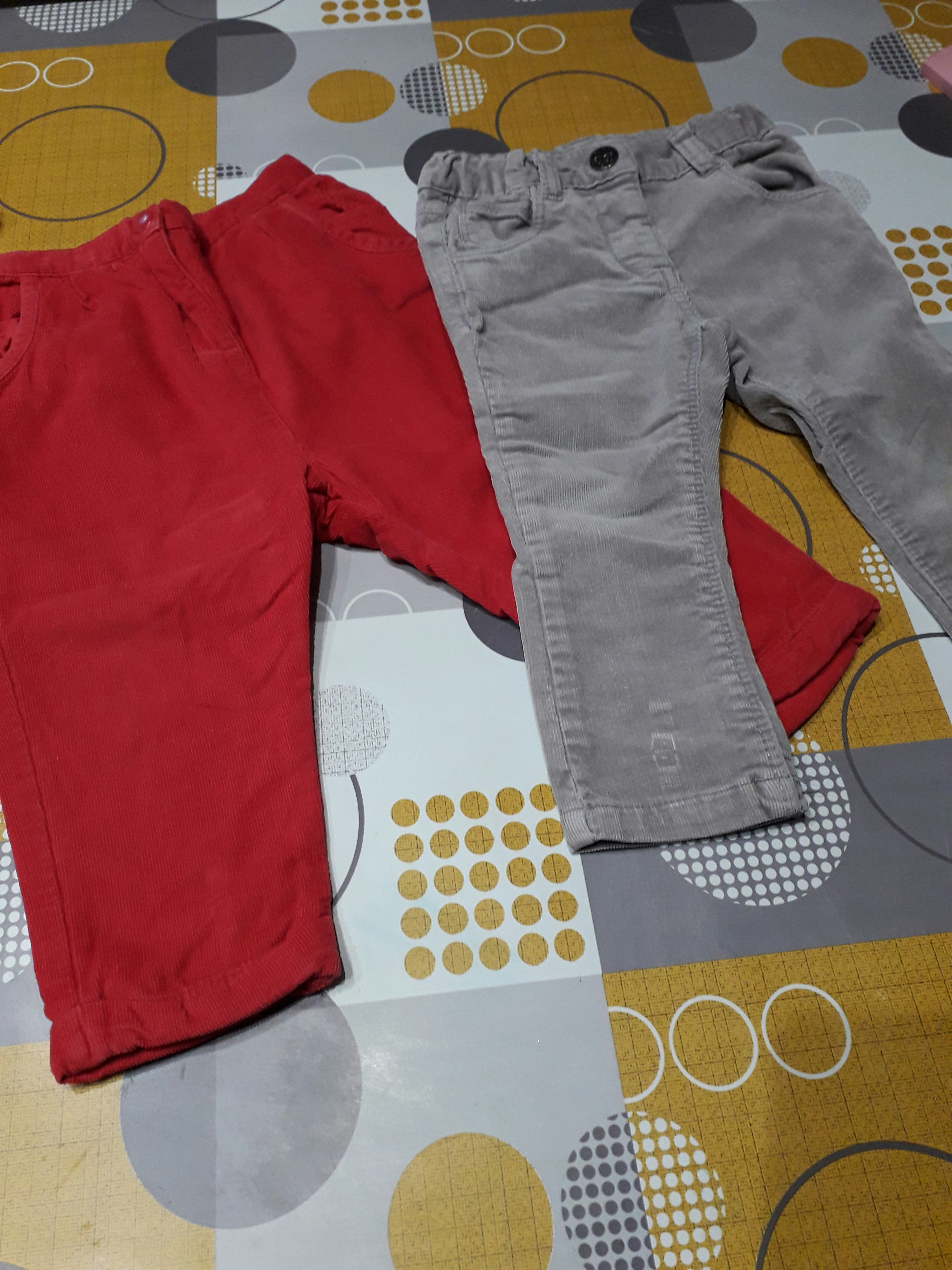 Lot pantalon fille 18 mois - photo numéro 2