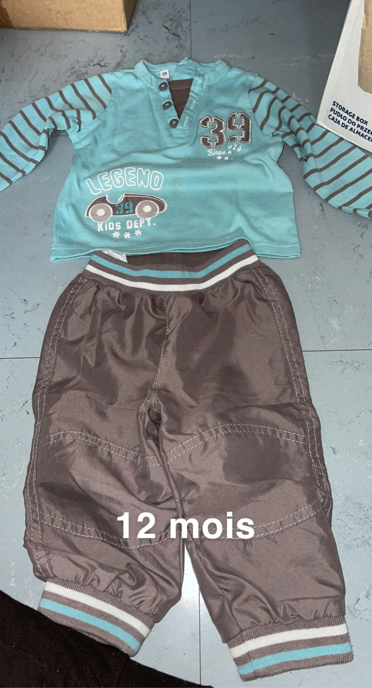 Ensemble bébé garçon